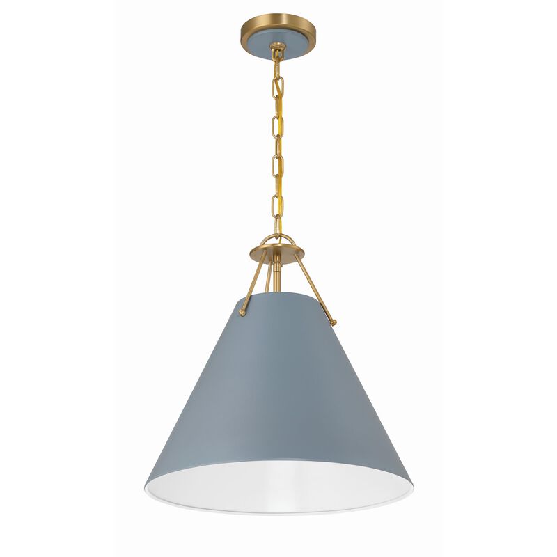 Xavier Small Pendant Light by Crystorama