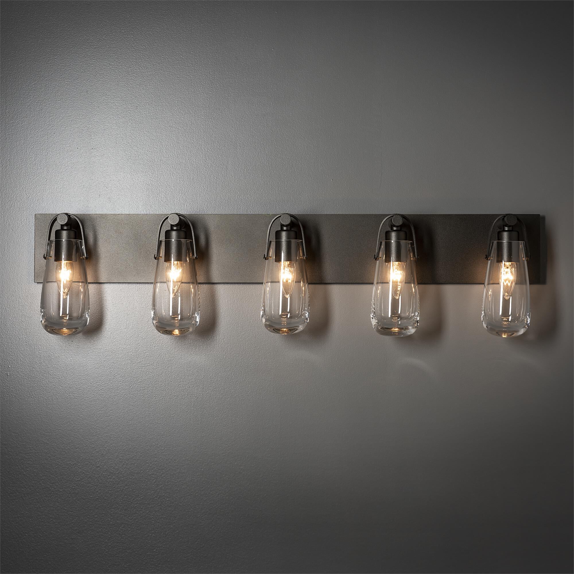 Eos 36 Inch 5 Light Bath Vanity Light by Hubbardton Forge