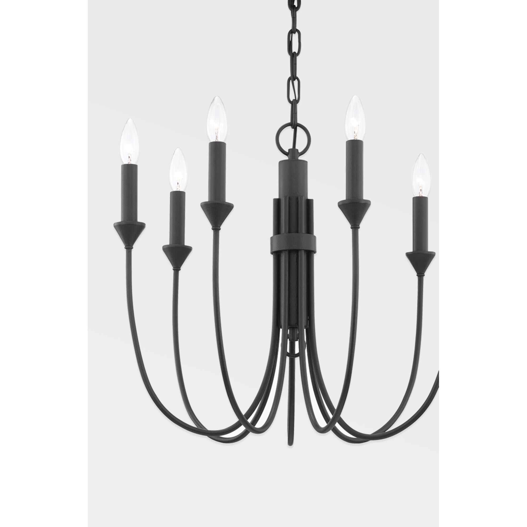Cate 21.5 Inch Mini Chandelier by Troy Lighting