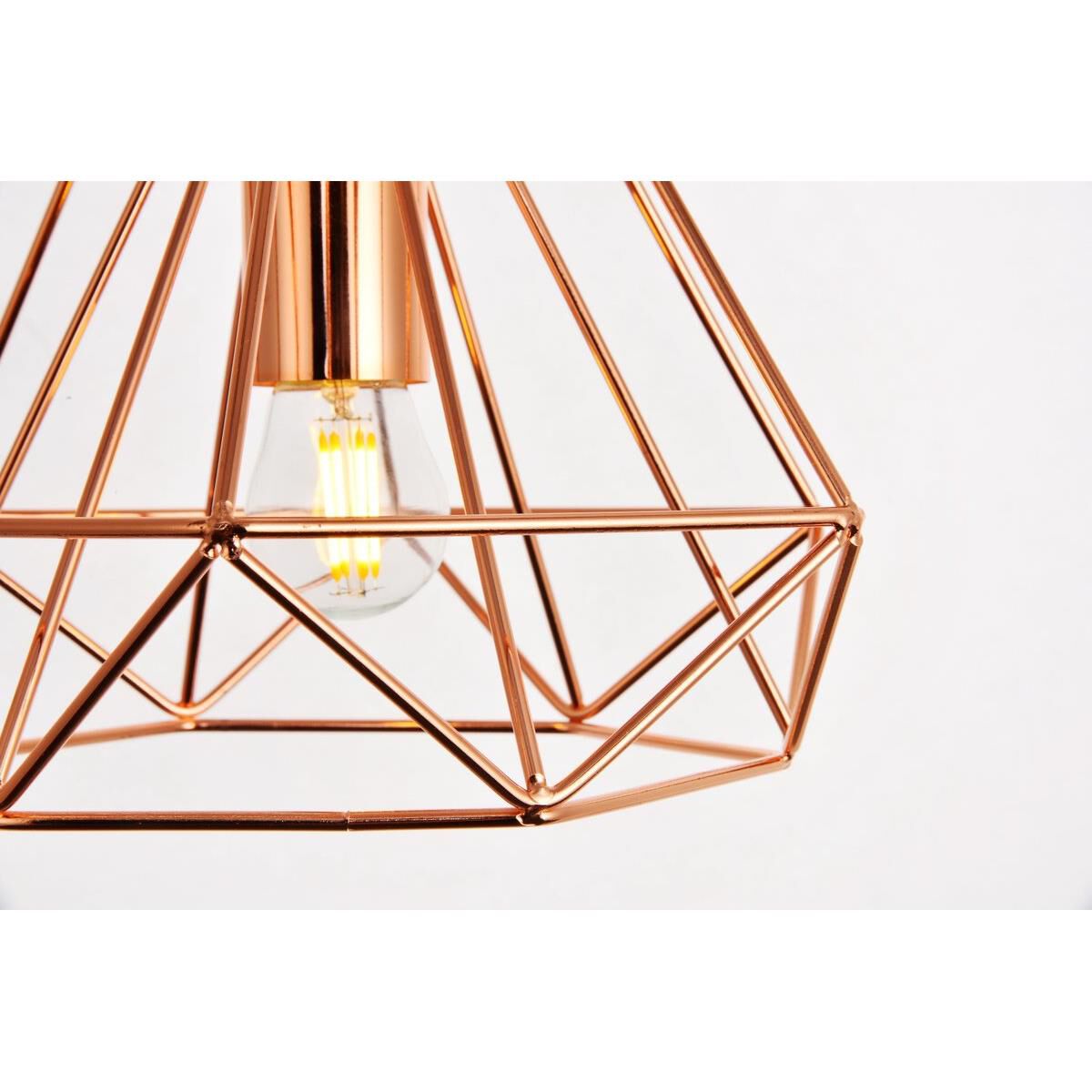 Shown in Copper finish and Copper Iron shade