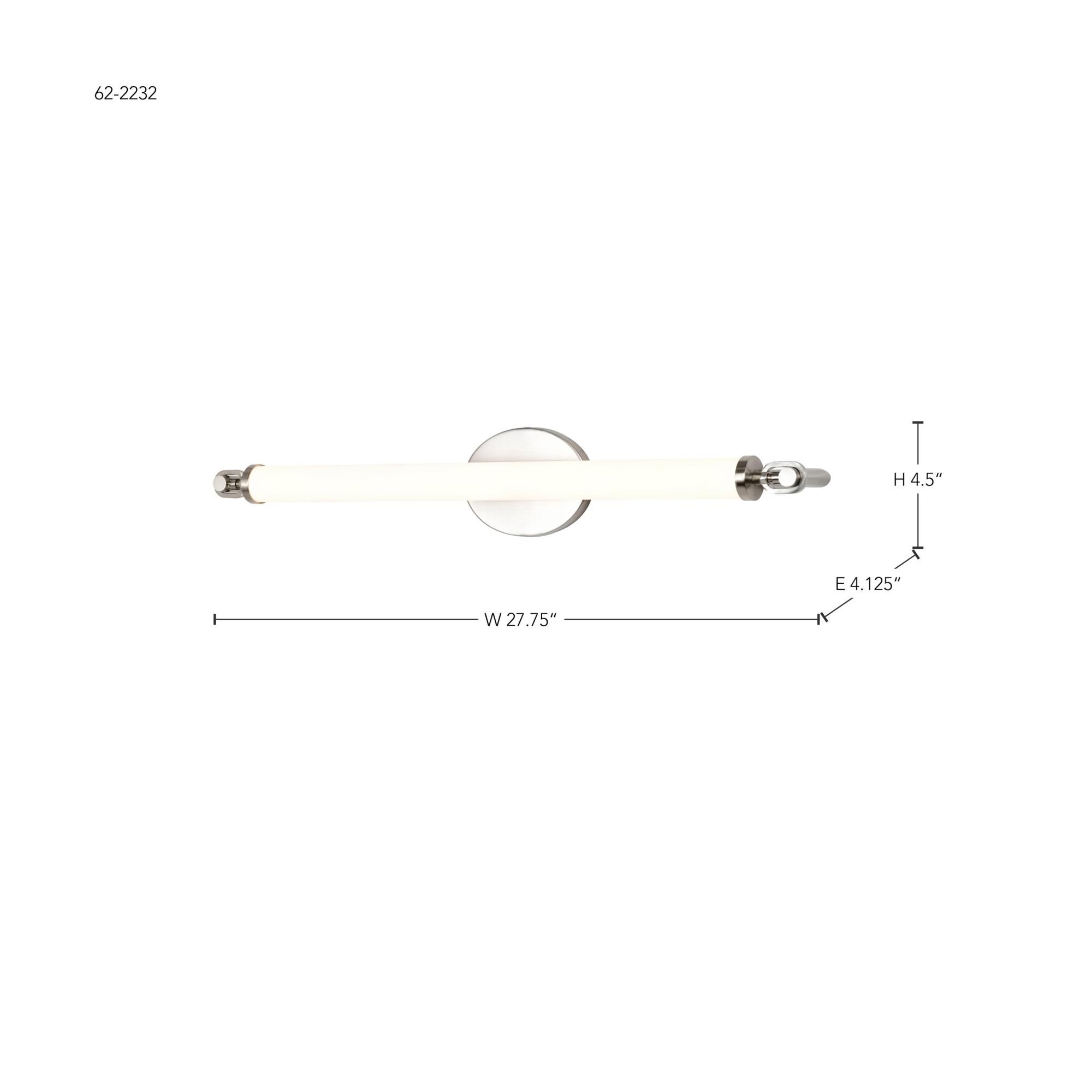 Edgeworth 28 Inch Bath Vanity Light by Nuvo Lighting