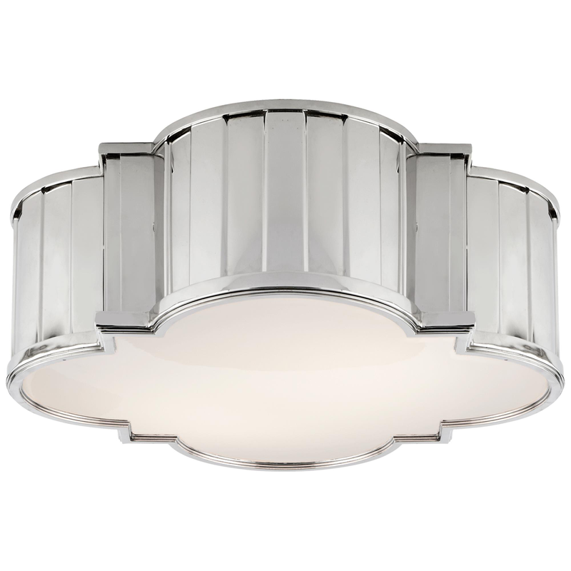 Thomas O'Brien Tilden 17 Inch 4 Light Flush Mount by Visual Comfort Signature Collection