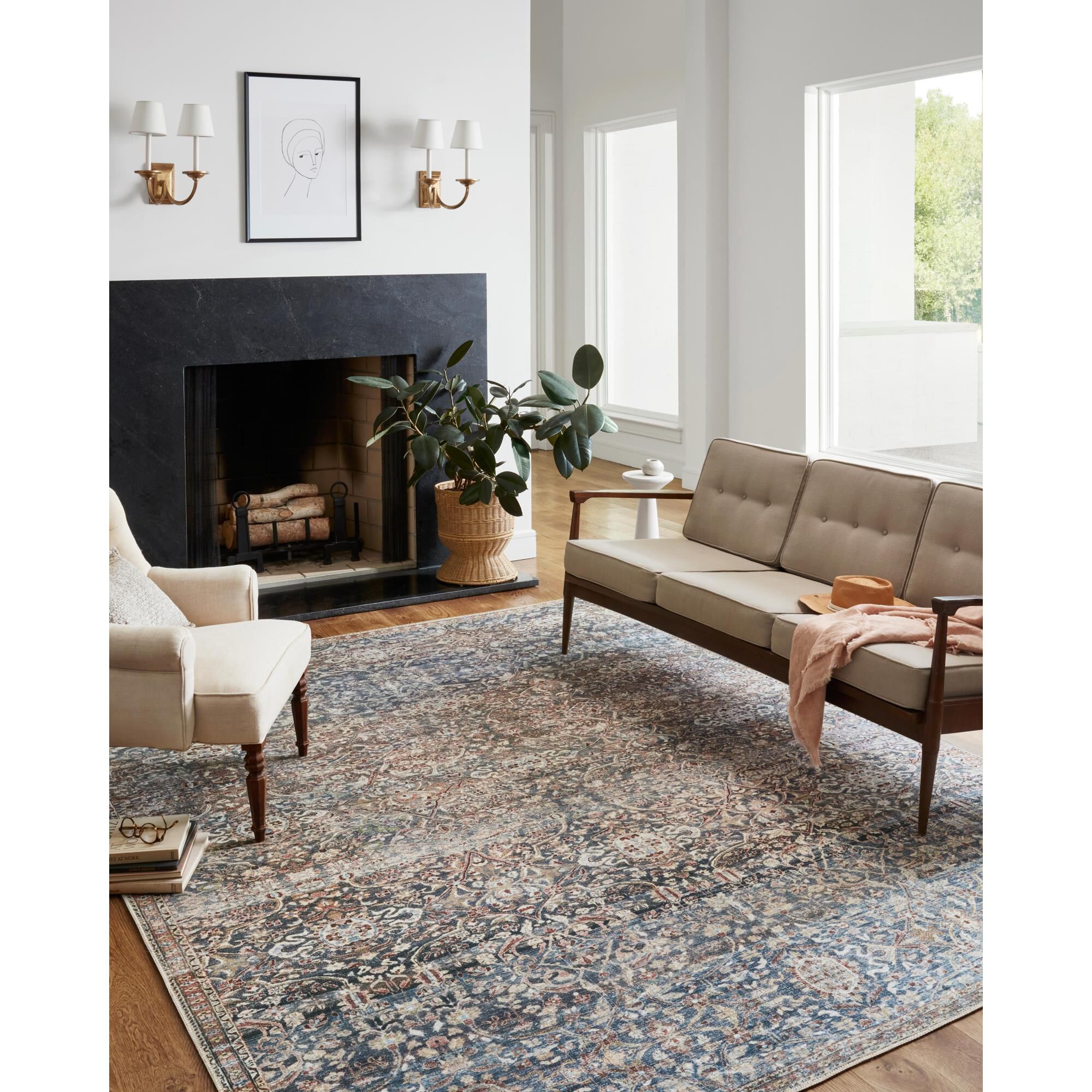 Chris Loves Julia x Loloi JULES Area Rug,