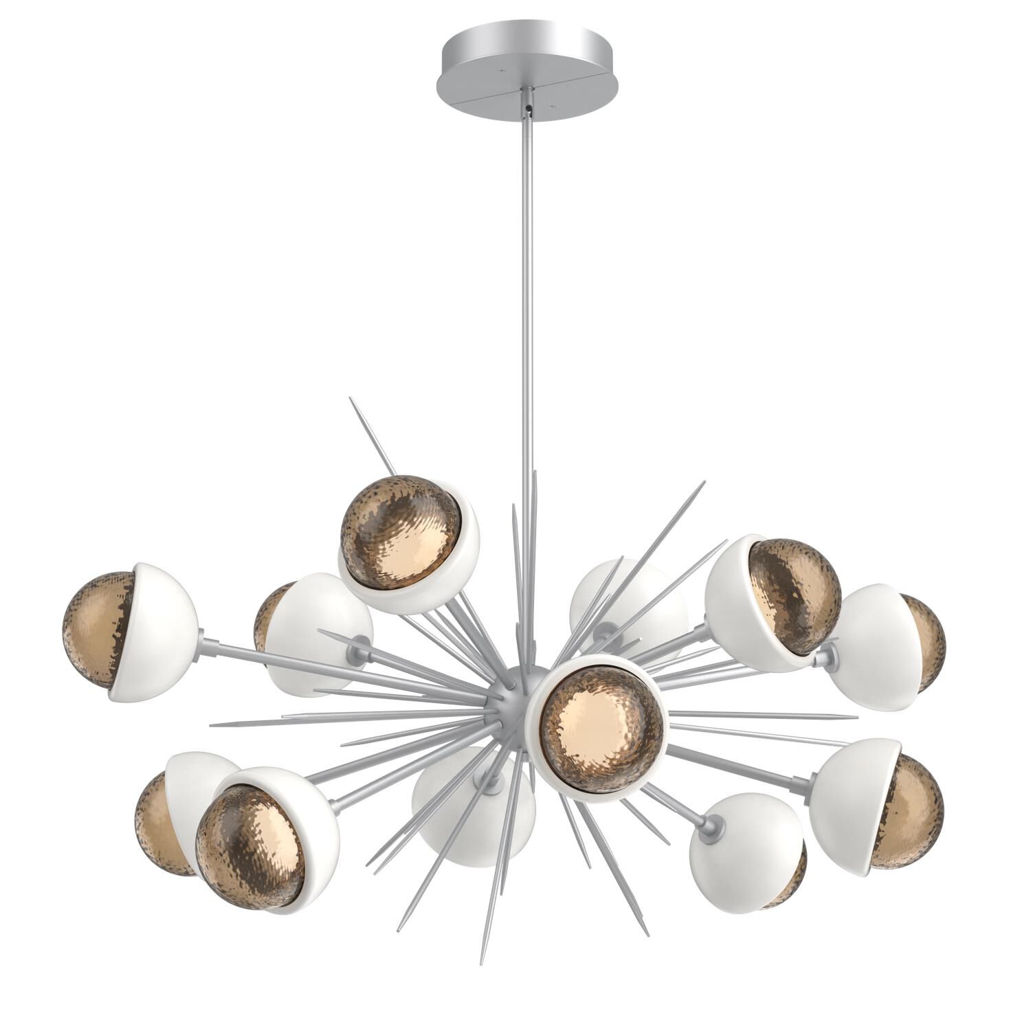 Shown in Classic Silver finish and Bronze glass and Salt White accent