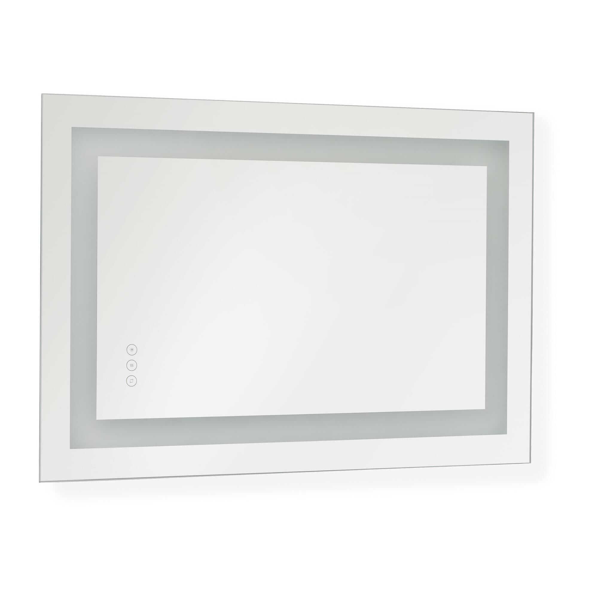 Shown in Might Bright White finish and Mirror Glass shade