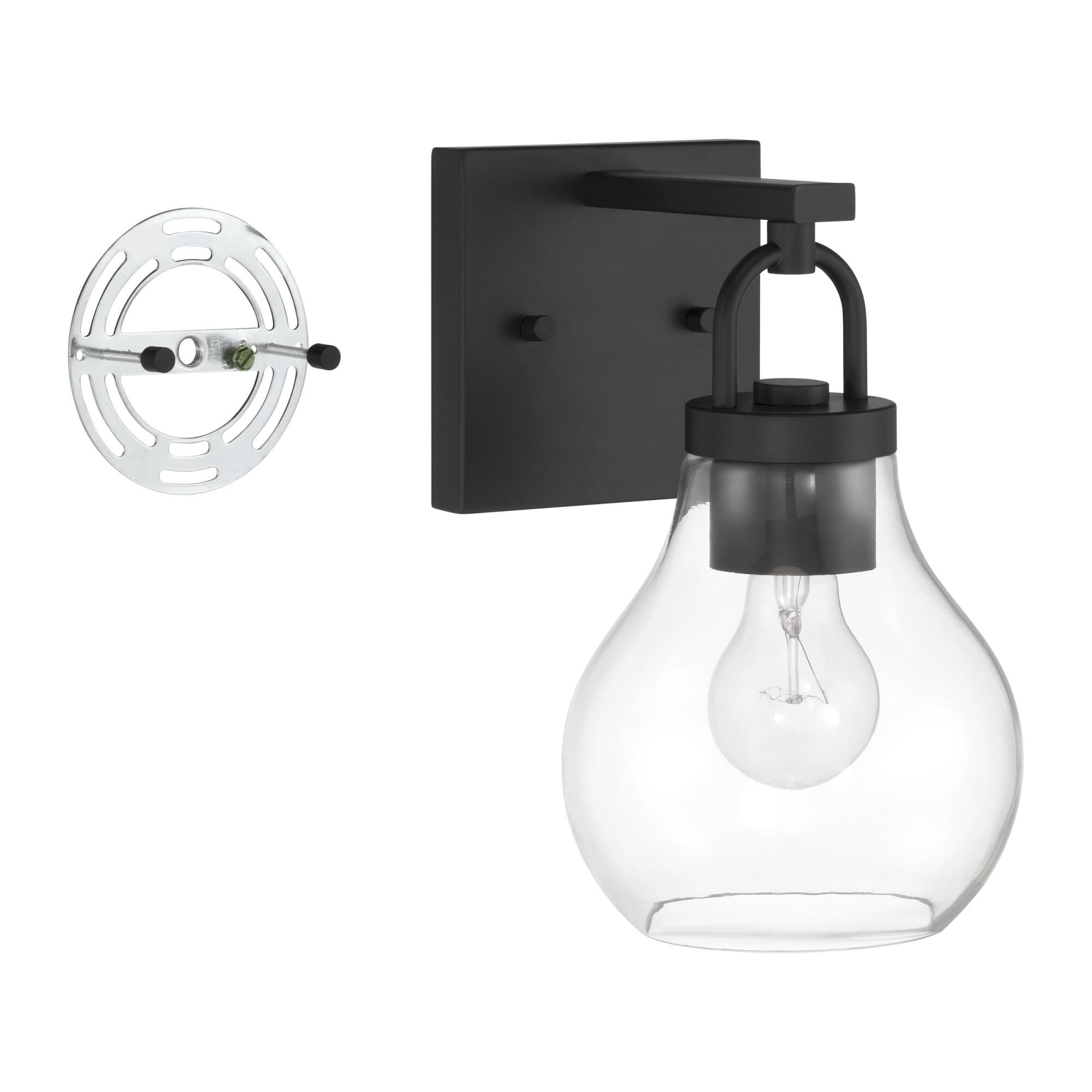 Mansfield 6 Inch Bath Vanity Light by Eglo Lighting