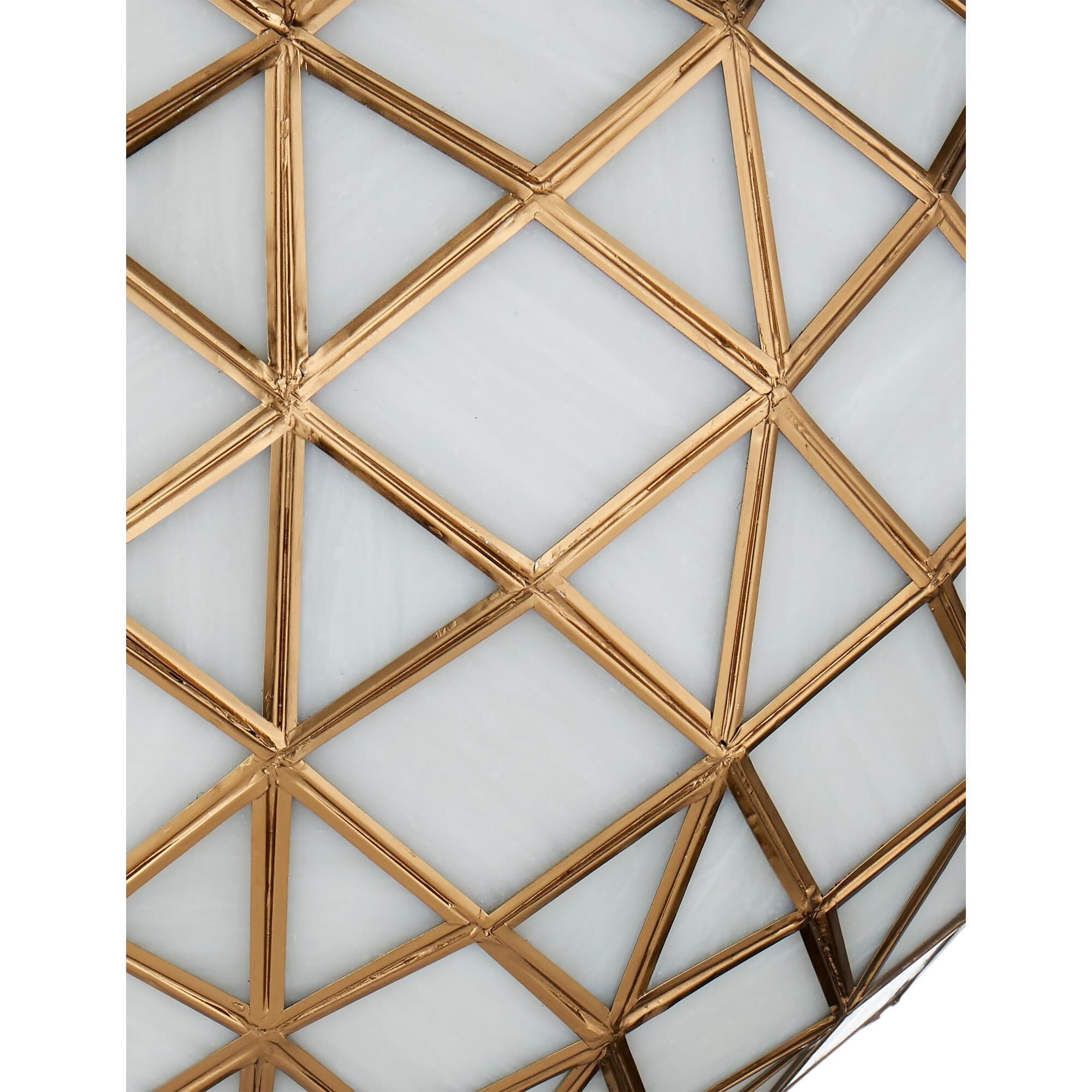 Shown in White, Antique Brass finish