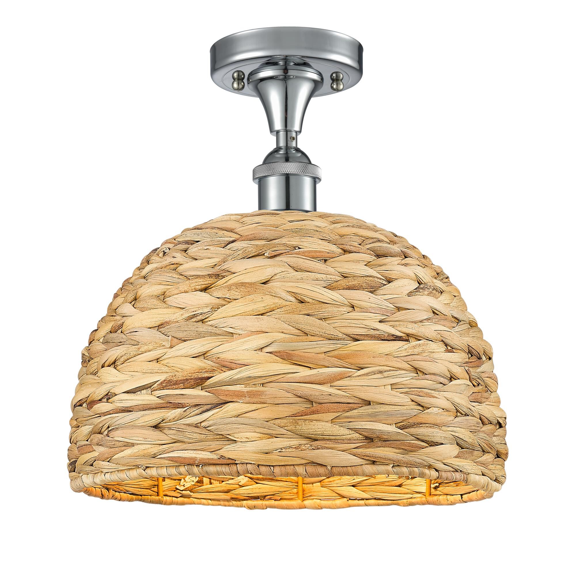 Shown in Polished Chrome finish and Natural shade