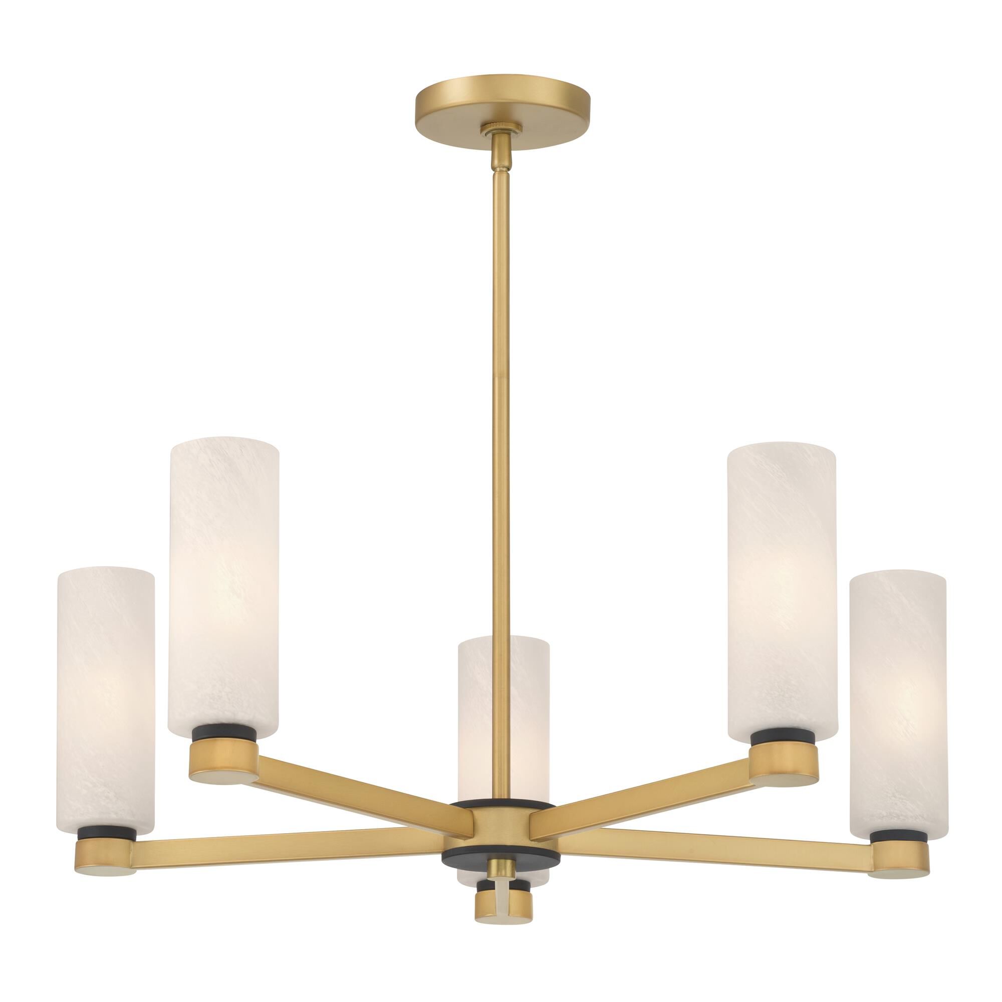 Shown in Legacy Brass finish and Etched Alabaster glass