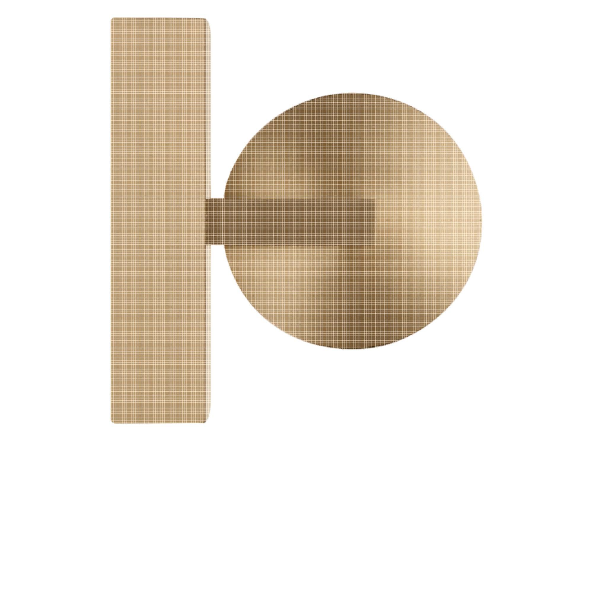 Shown in Satin Brass finish and Transparent Polycarbonate shade