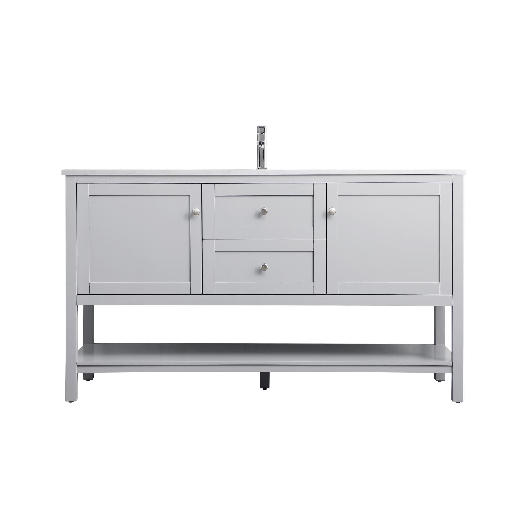 Shown in Grey finish