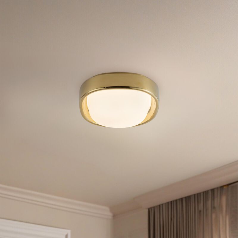 Branch Creative Pebble 8 Inch Flush Mount by Kuzco