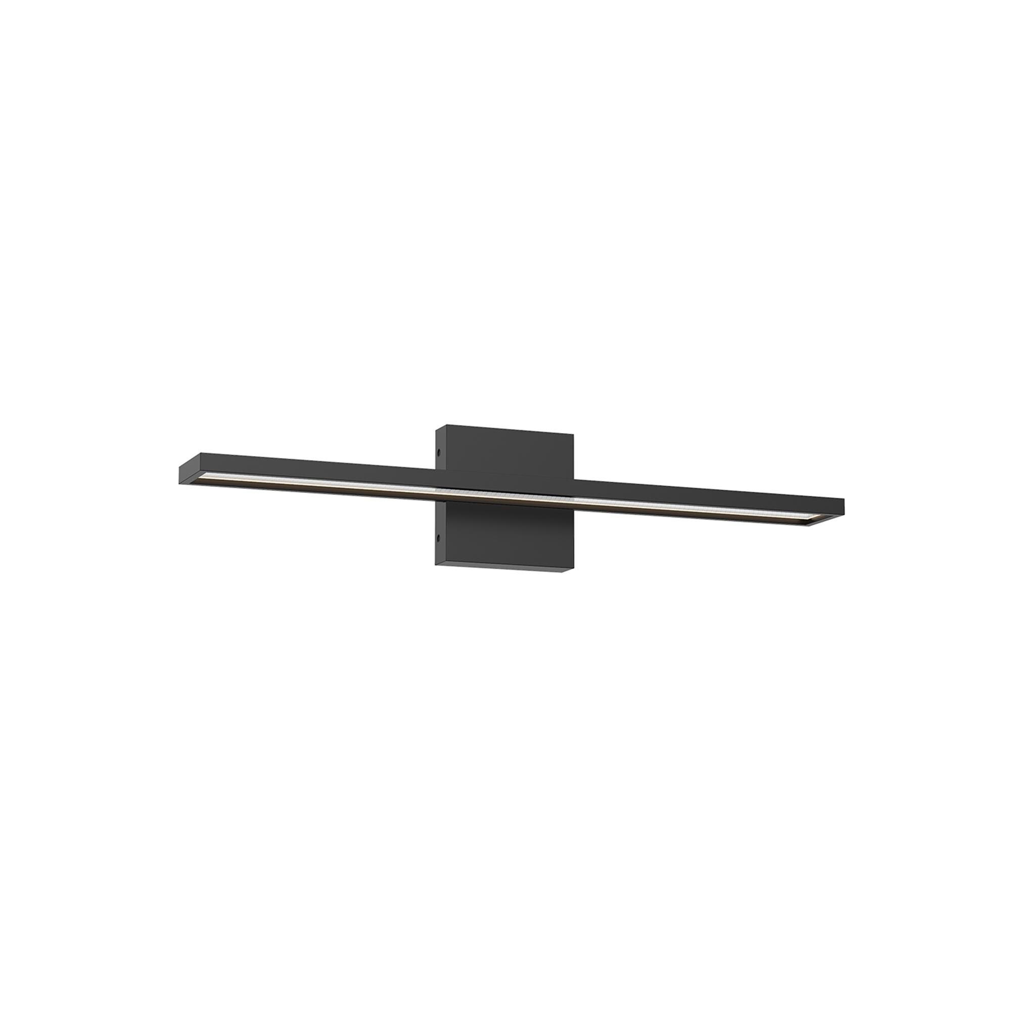 Shown in Black finish and Clear Acrylic glass