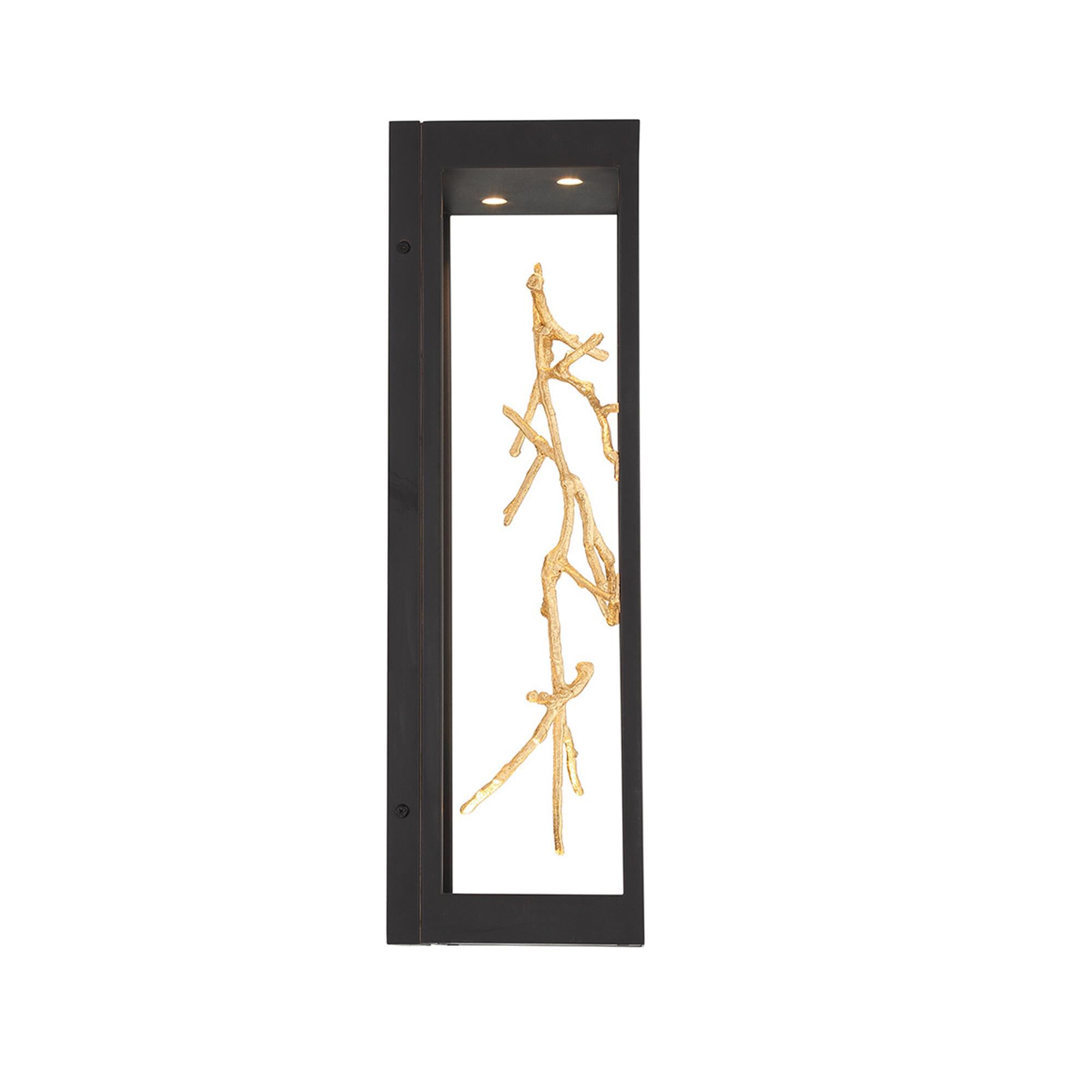Shown in Black and Gold finish