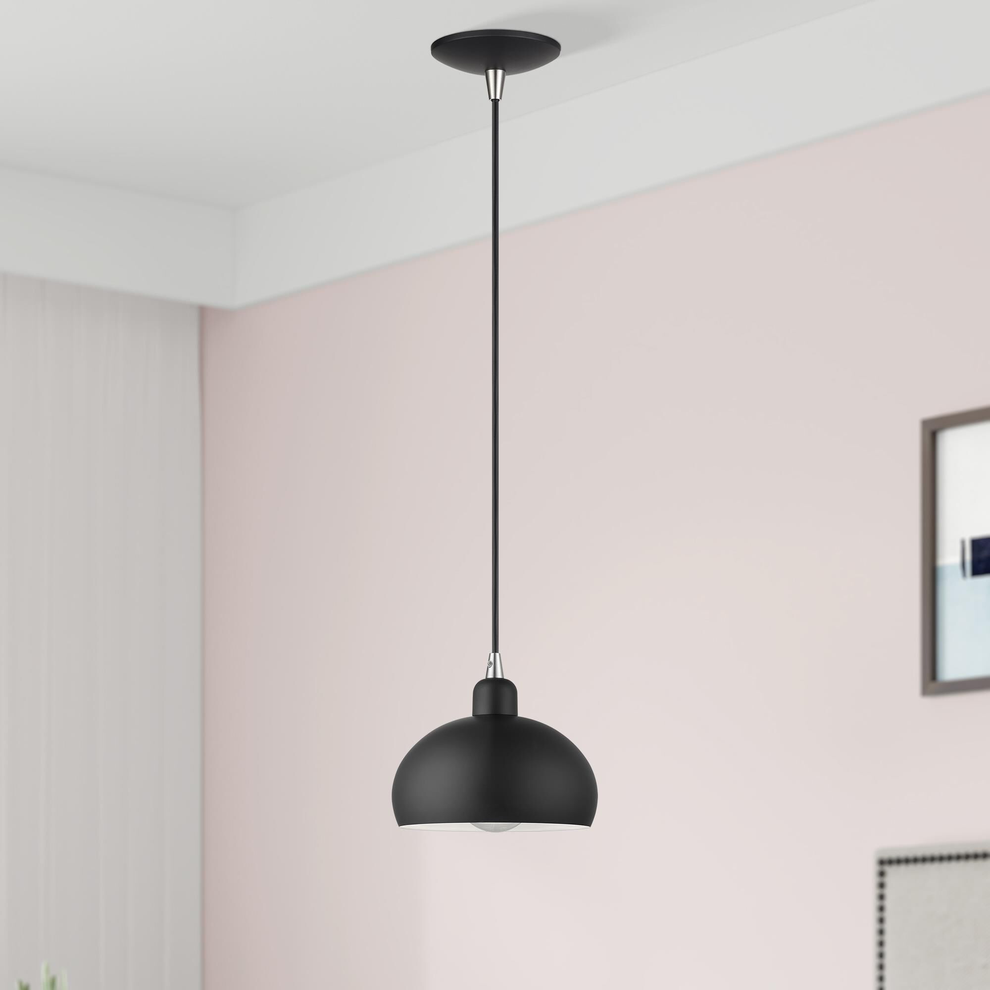 Domma 8 Inch Mini Pendant by Livex Lighting