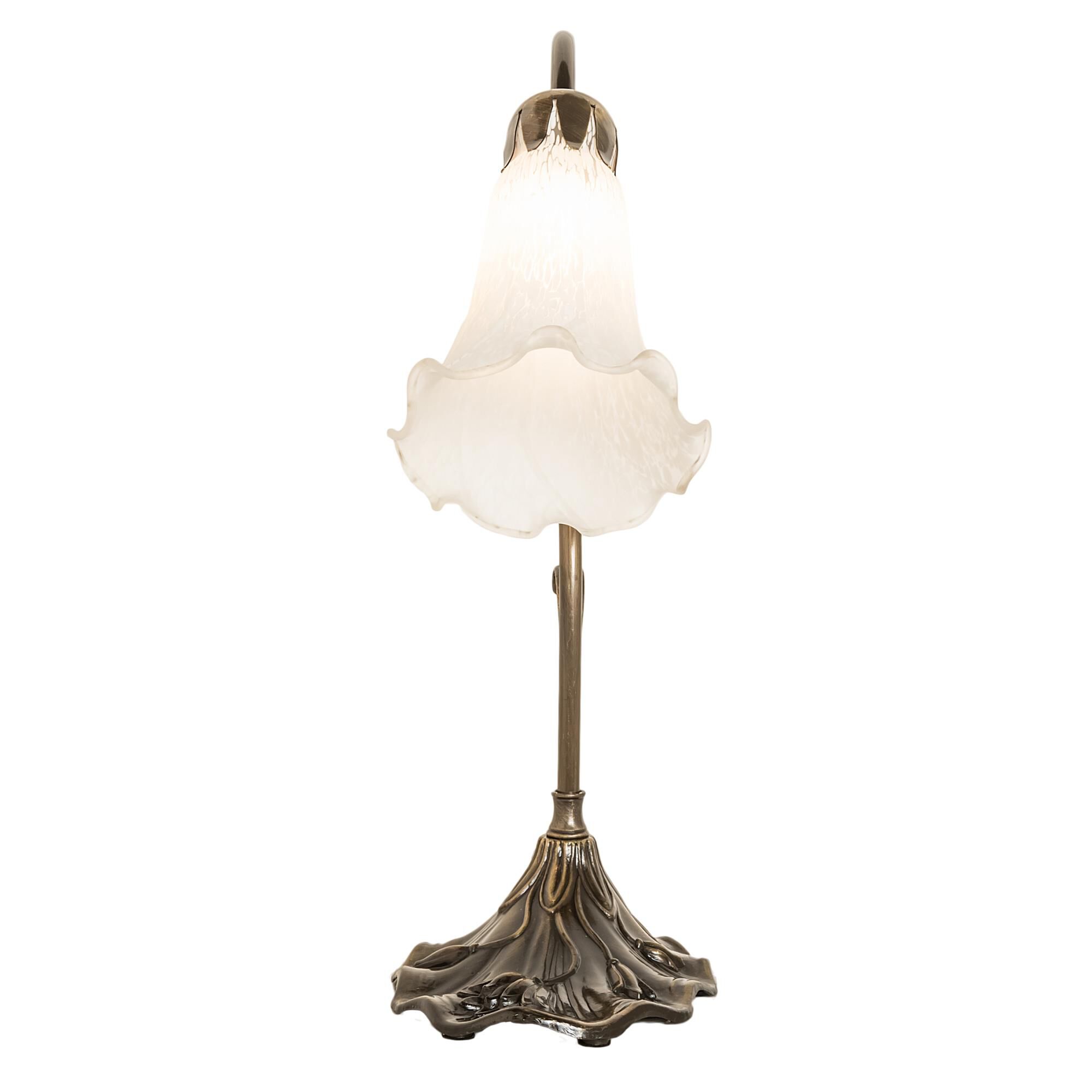 White 15 Inch Accent Lamp by Meyda Lighting
