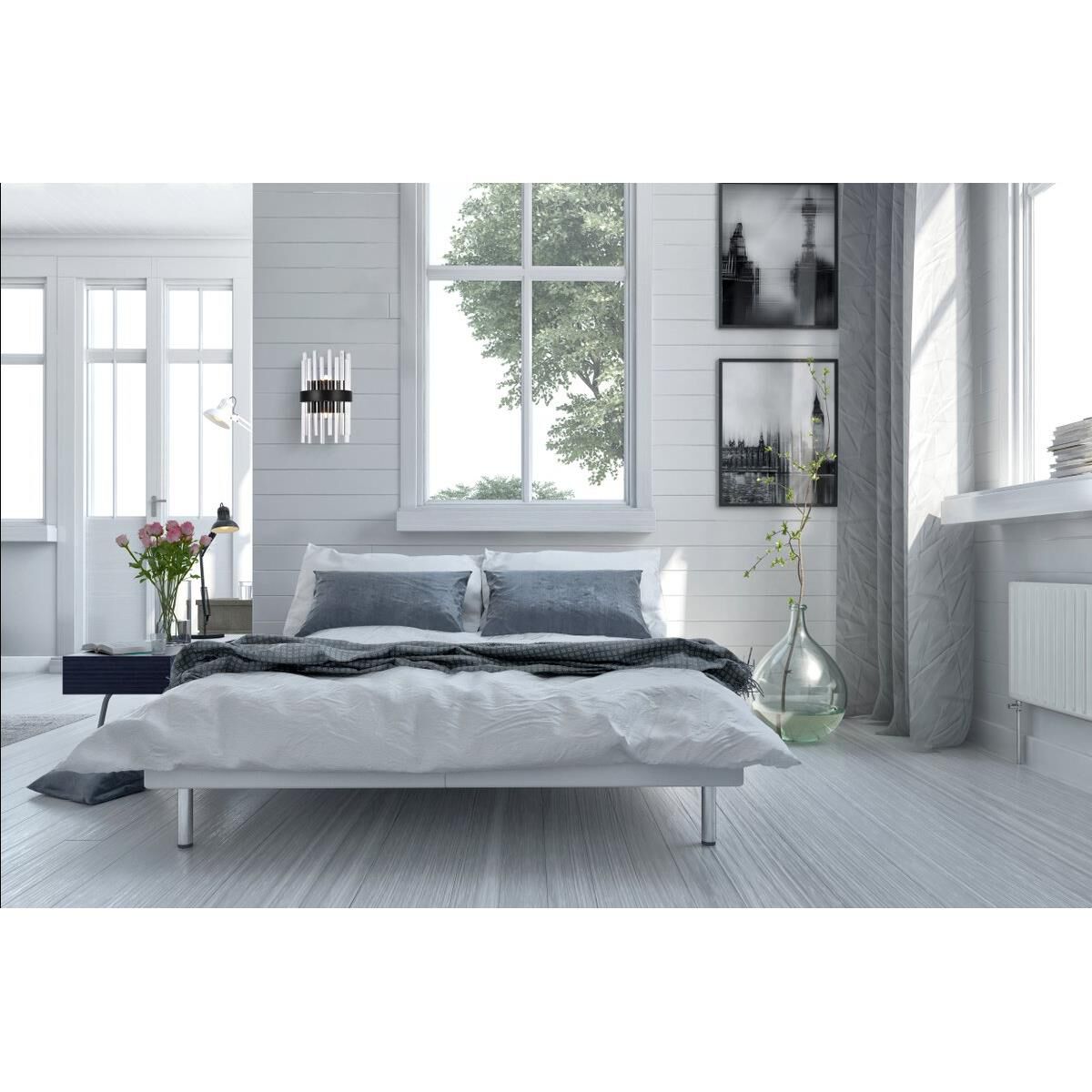 Dallas 14 Inch 2 Light Bath Vanity Light by Elegant Lighting