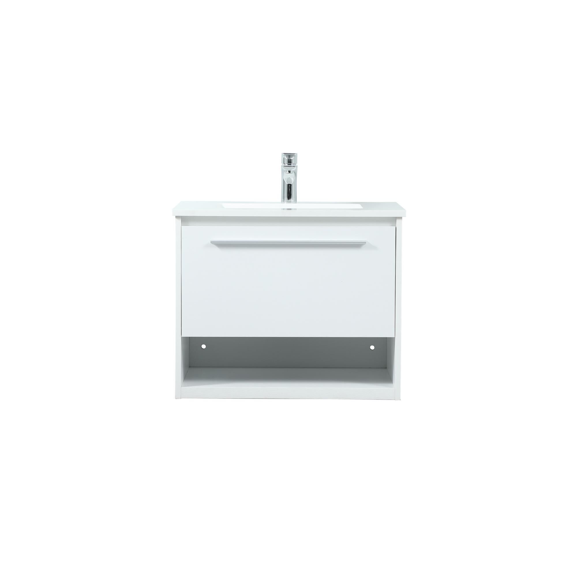 Shown in White finish