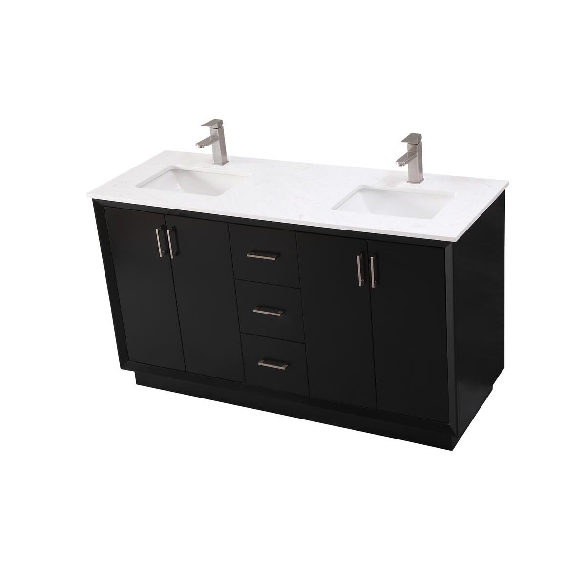 Hayes 60 Inch Bath Vanity by Elegant Decor