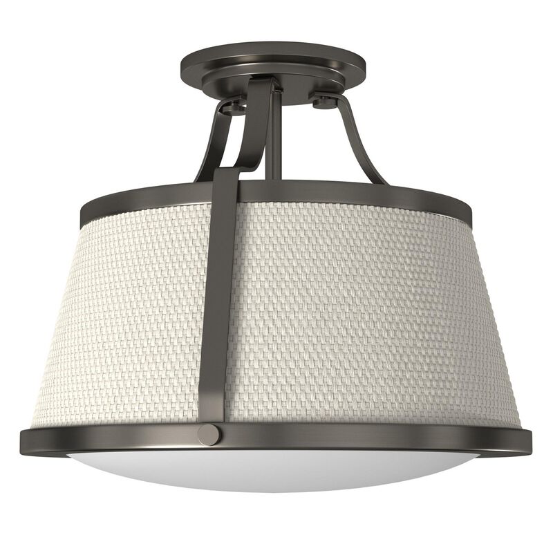 Charlotte 16 Inch Semi Flush Mount by Hinkley