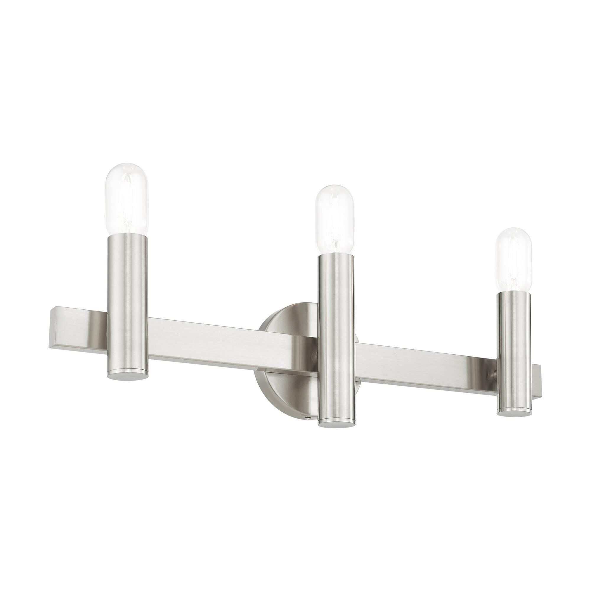 Shown in Brushed Nickel With Bronze Accents finish