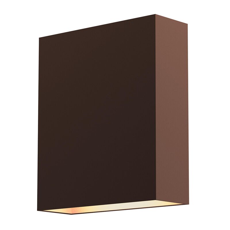 Flat Box 7 Inch 1 Light Outdoor Wall Light by Sonneman