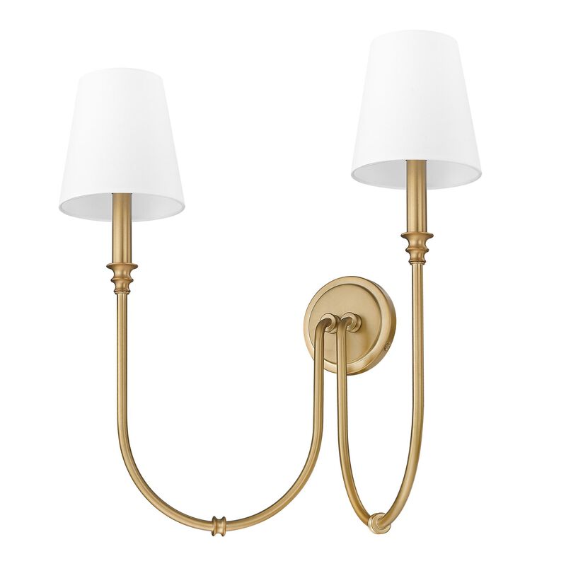 Jisele 21 Inch 2 Light Wall Sconce by Z-Lite