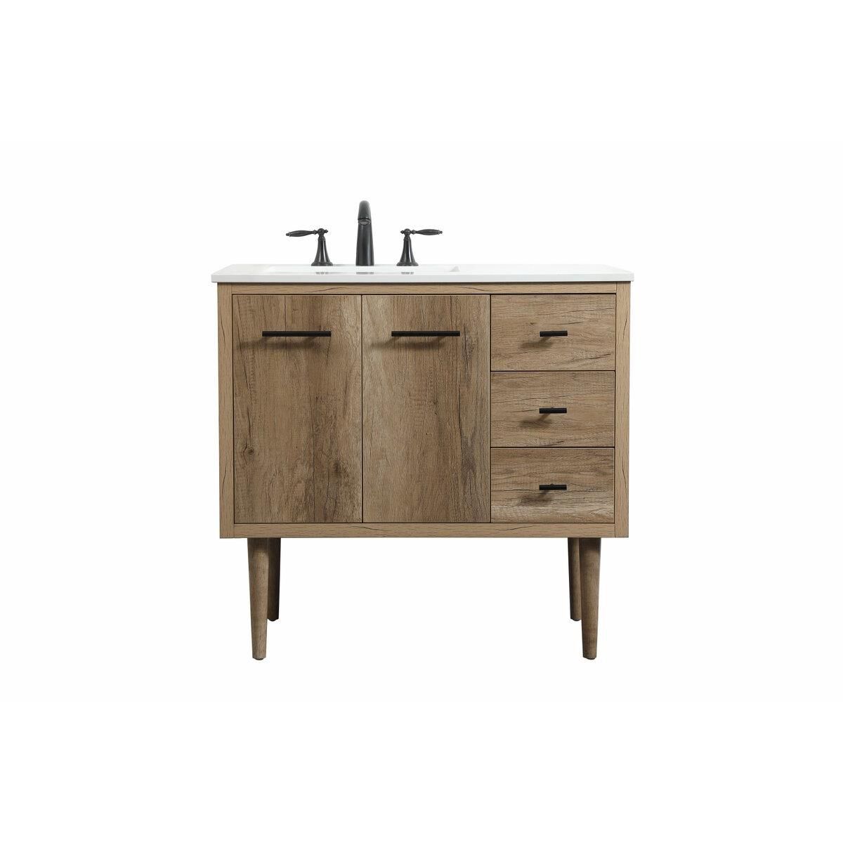 Shown in Natural Oak finish