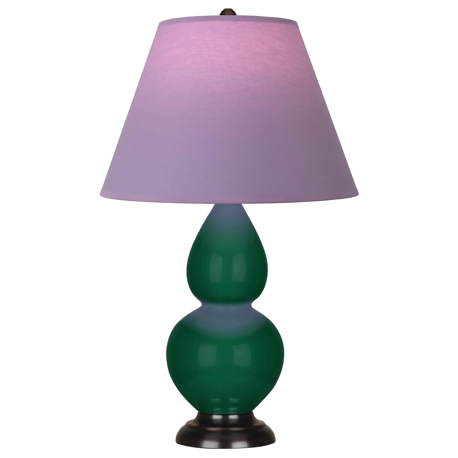 Shown in Jungle finish and Lavender and Plum shade and Deep Patina Bronze accent
