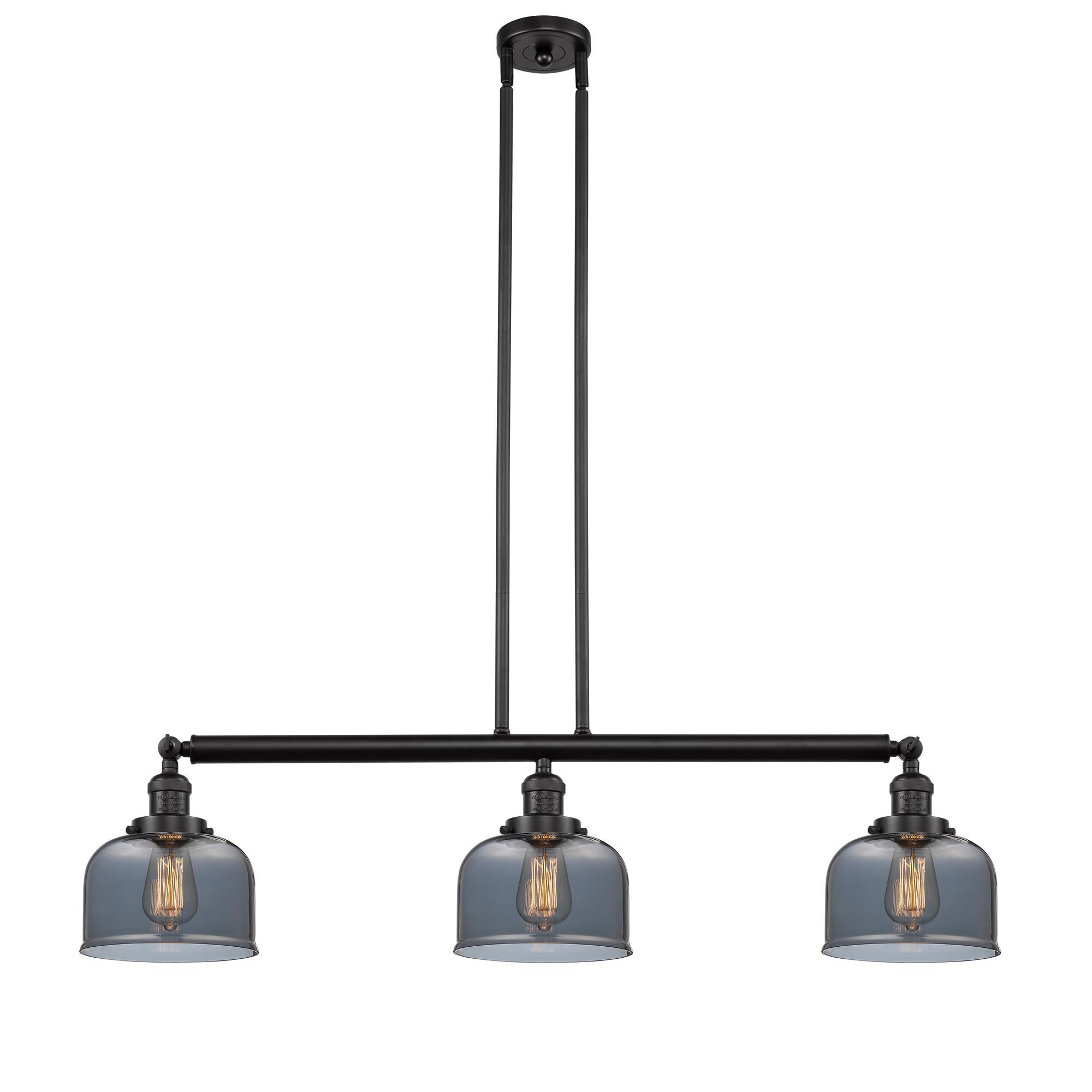 Shown in Oil Rubbed Bronze finish and Plated Smoked glass