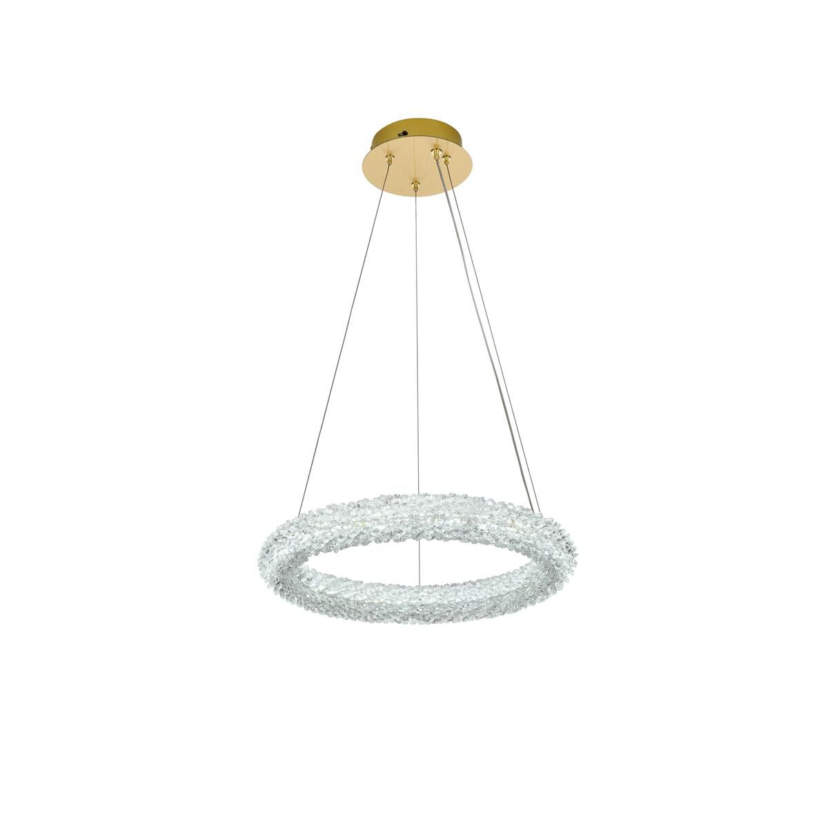 Bowen 18 Inch Large Pendant by Elegant Lighting