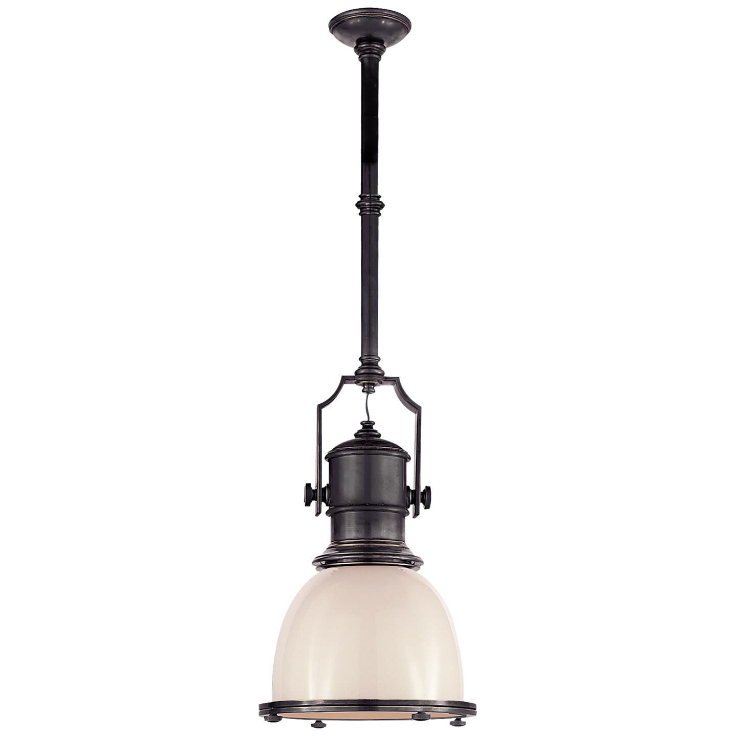 Visual Comfort Signature Collection Chapman & Myers Country Industrial 14 Inch Large Pendant
