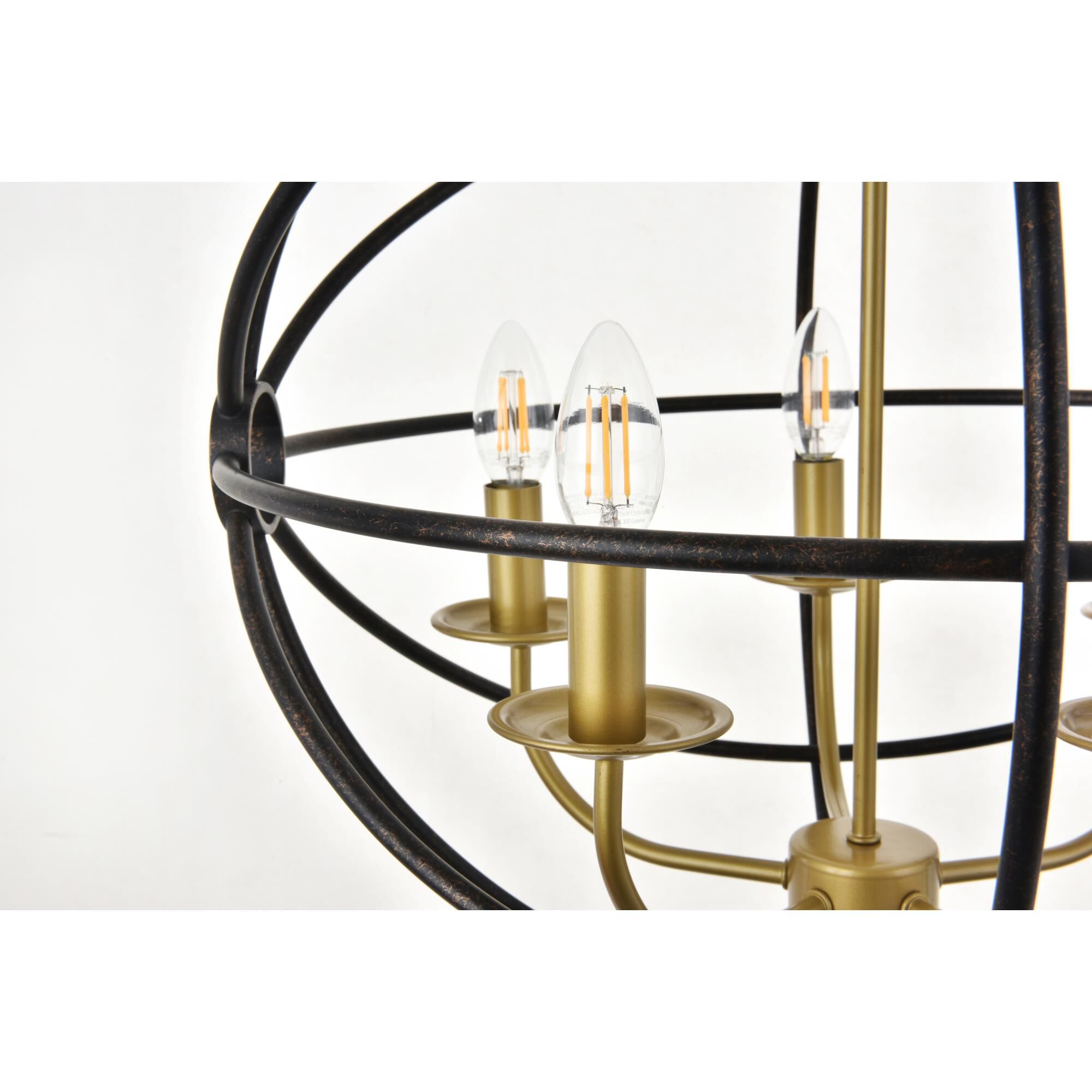 Octavia 19 Inch Large Pendant by Elegant Lighting