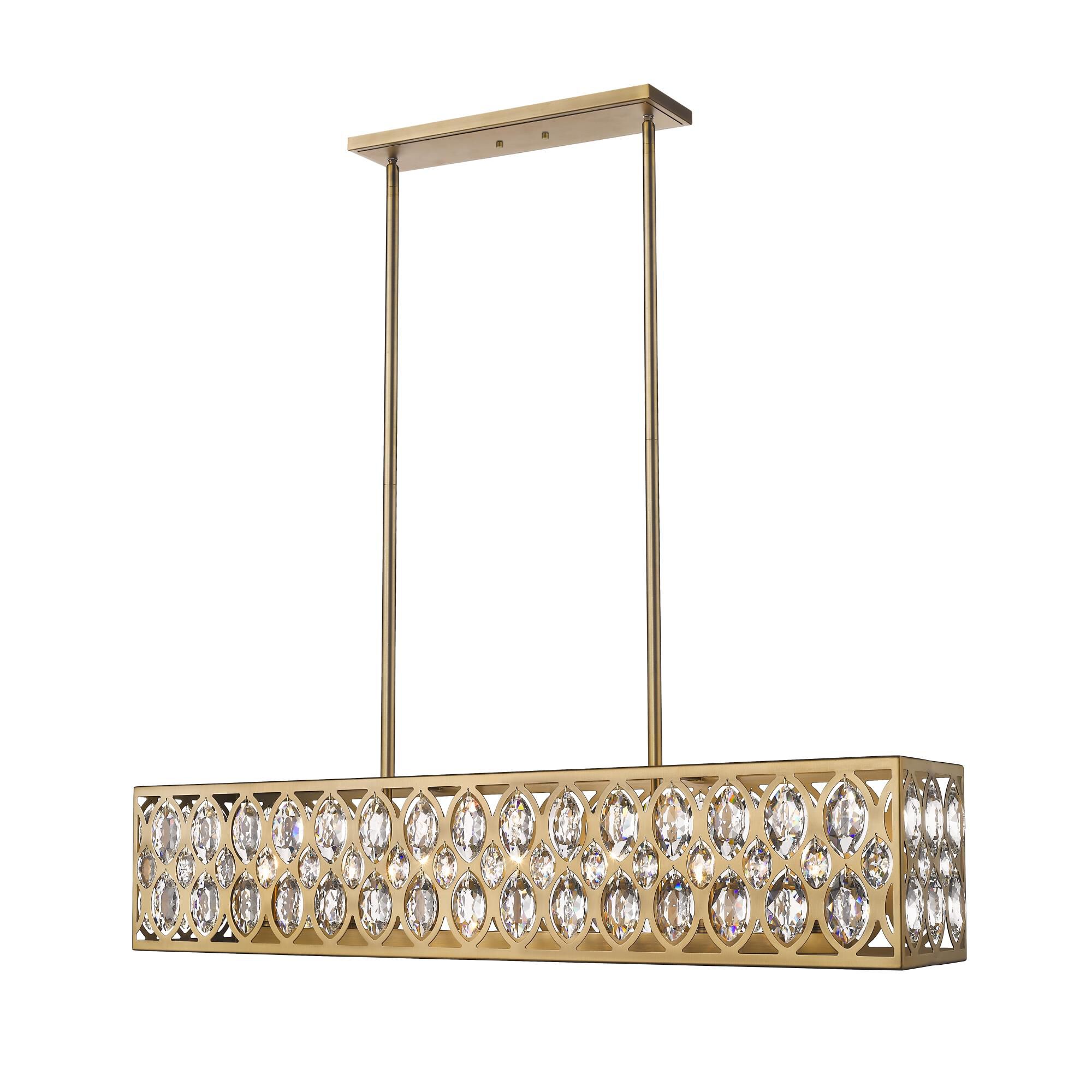 Dealey 43 Inch 7 Light Linear Suspension Light by Z-Lite