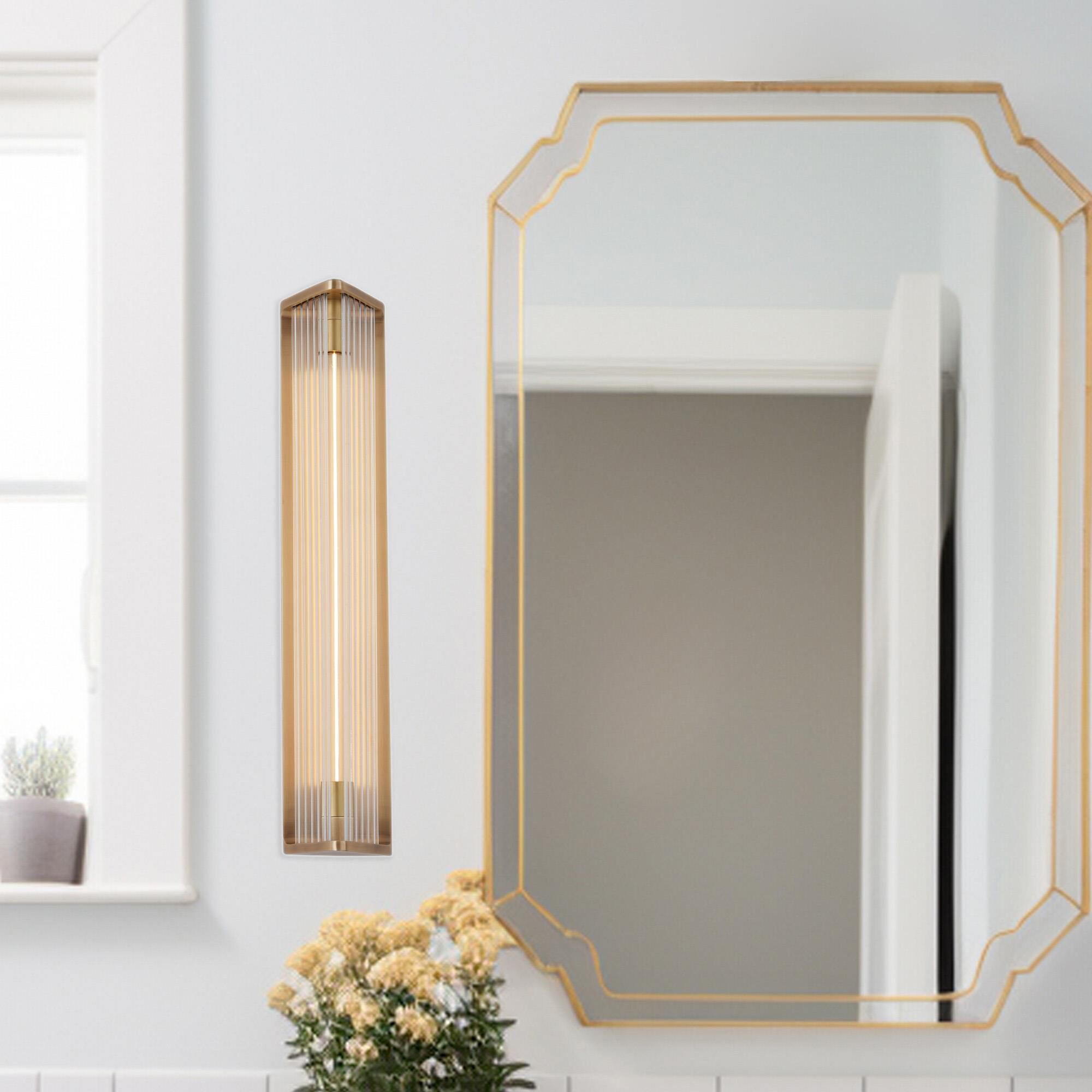 Shown in Vintage Brass finish