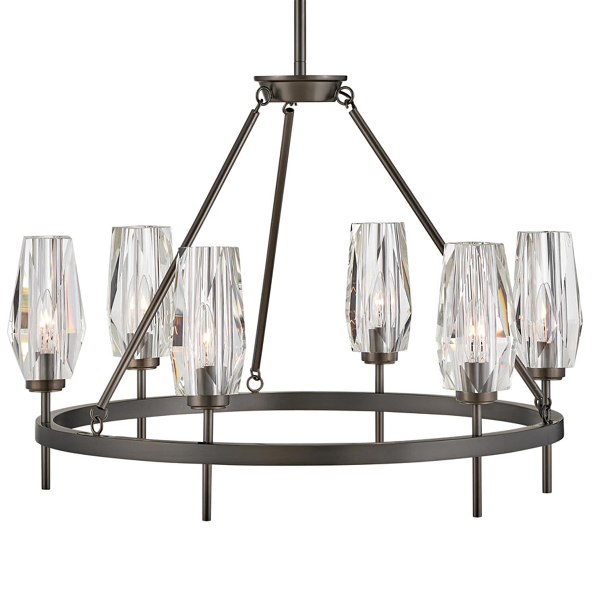 Ana 30 Inch Chandelier,