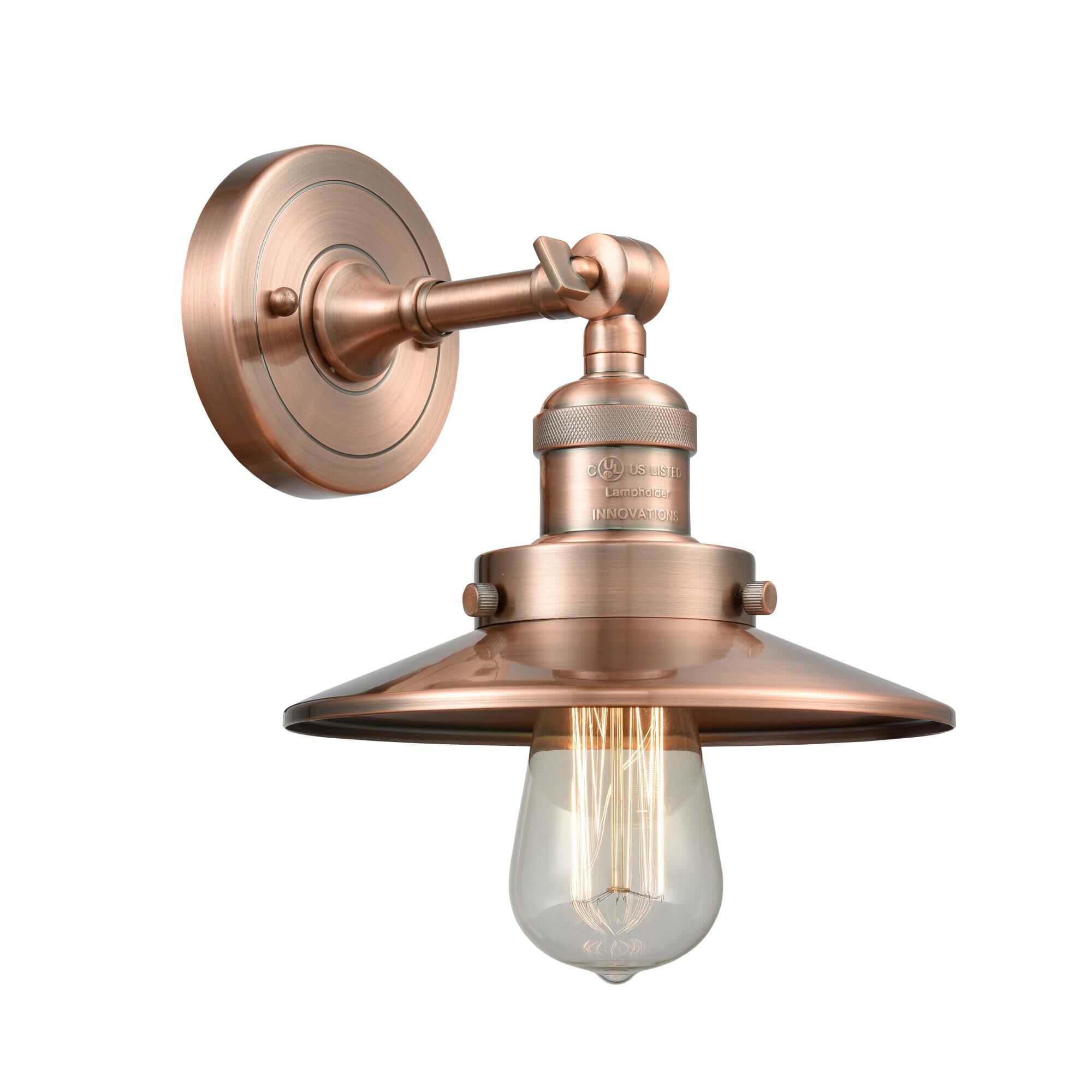 Innovations Lighting Bruno Marashlian Railroad 8 Inch Wall Sconce