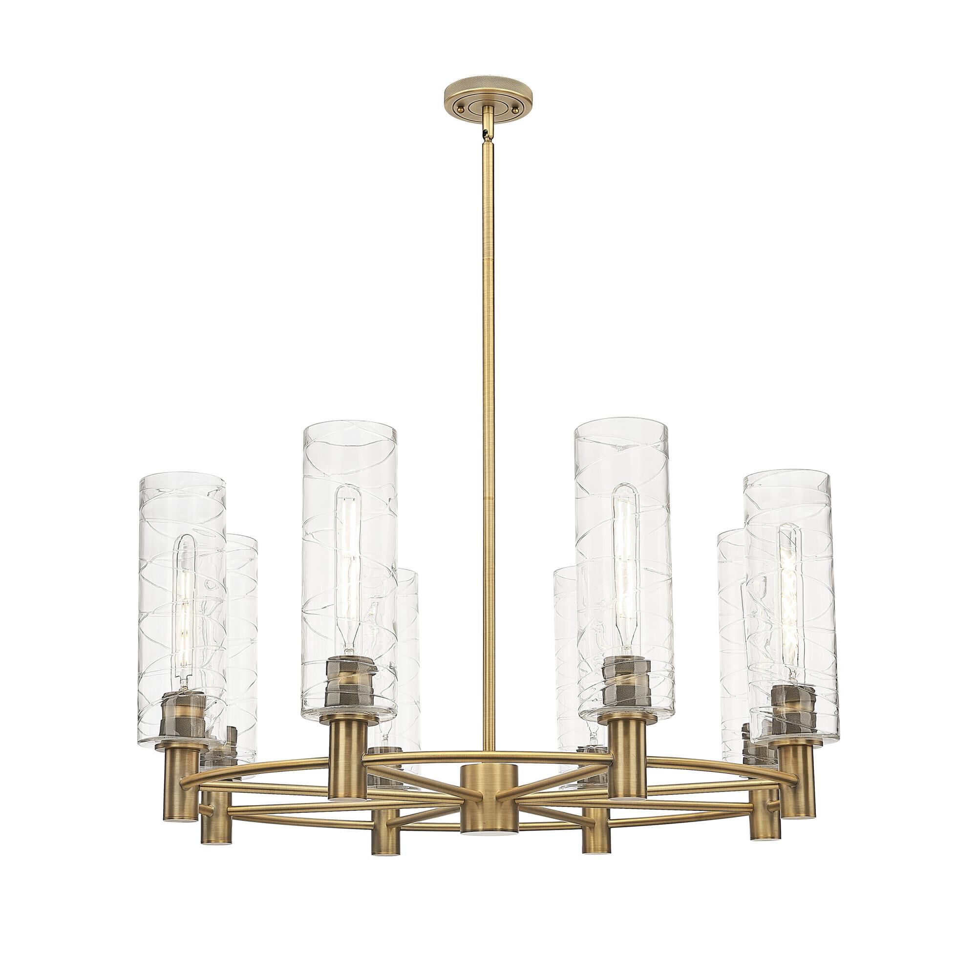 Shown in Brushed Brass finish