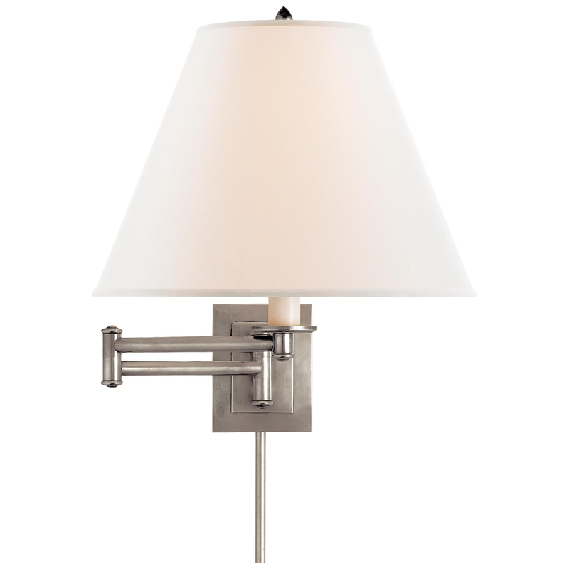 Primitive Swing Arm Wall Swing Lamp by Visual Comfort Signature Collection