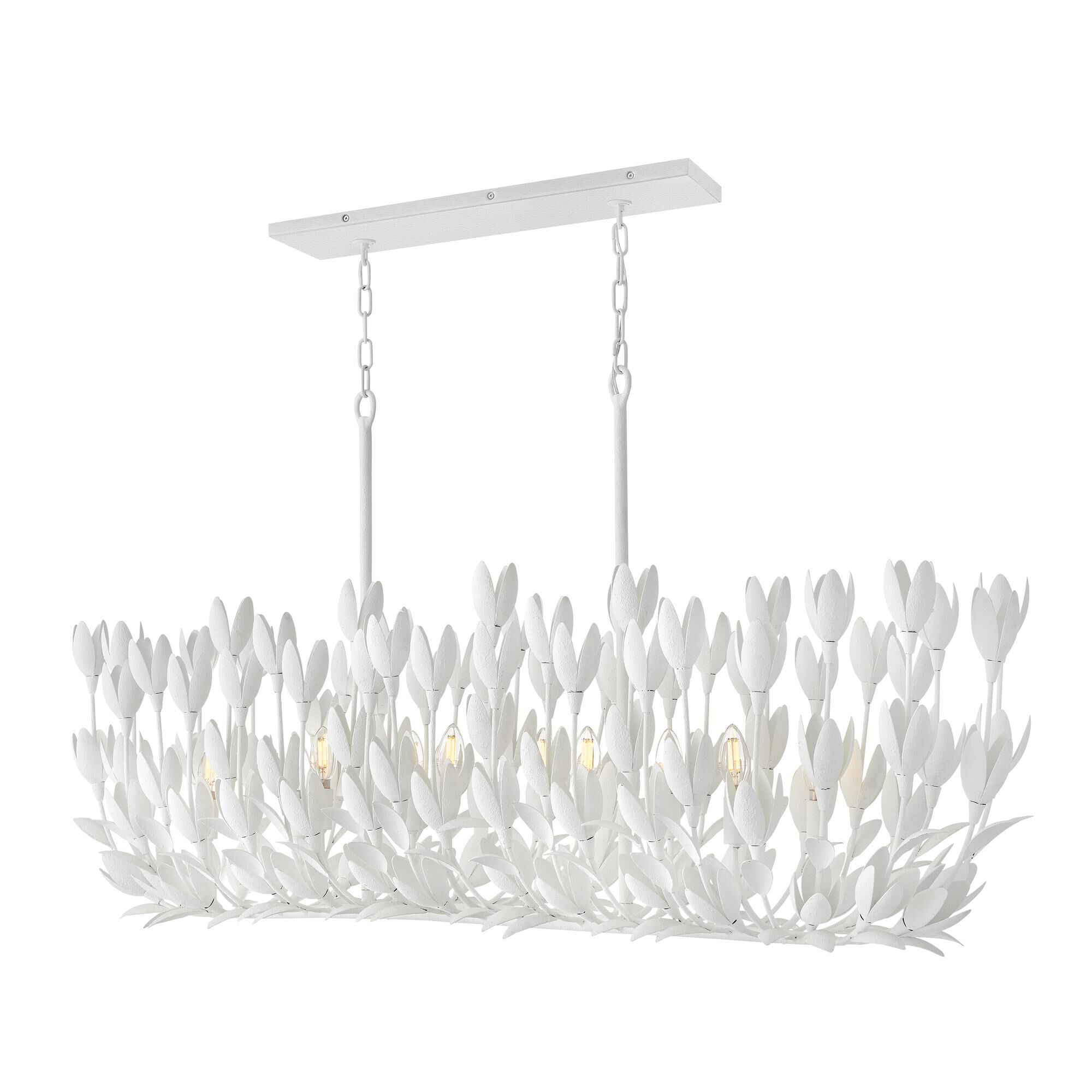 Flora Large Linear Chandelier,