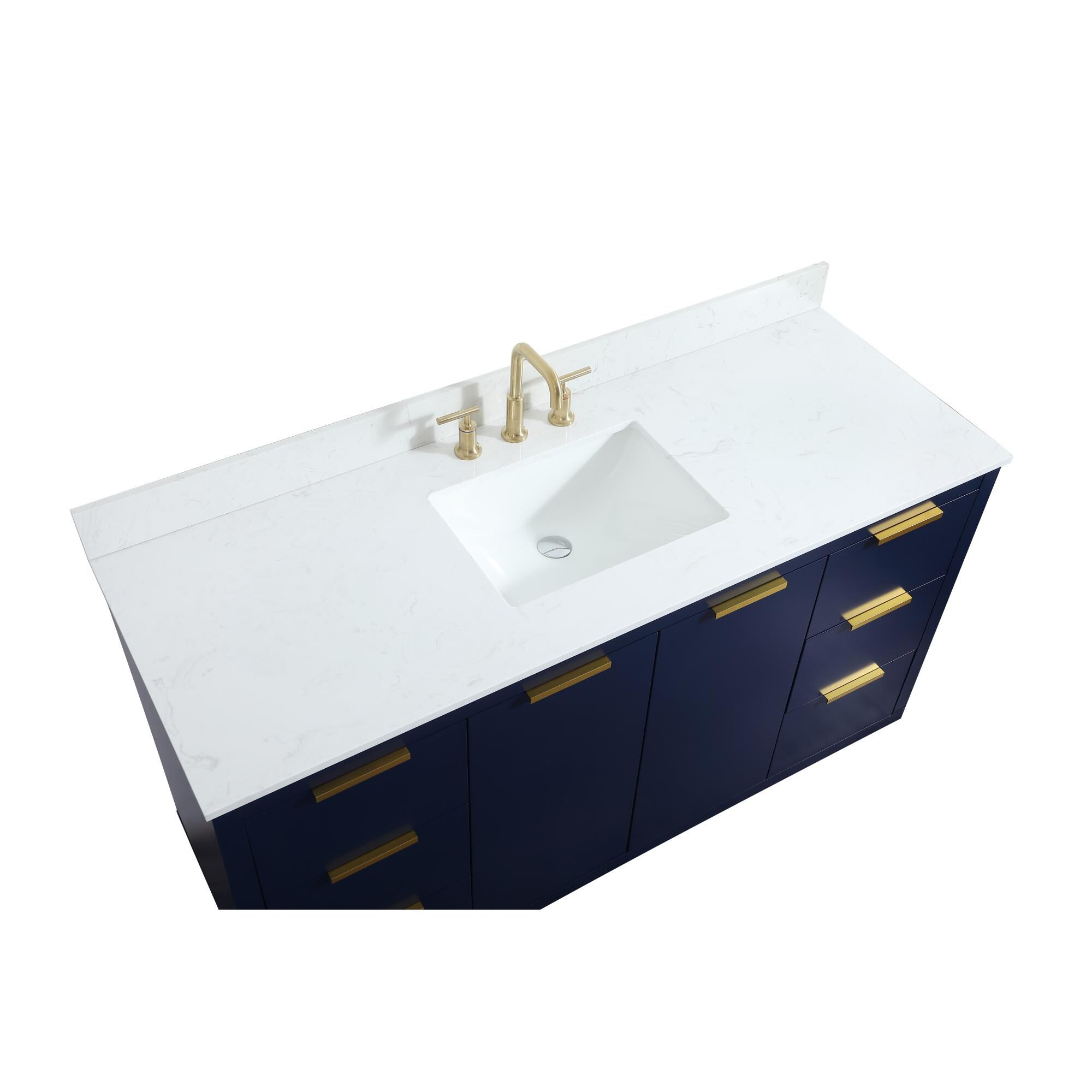 Shown in Blue finish