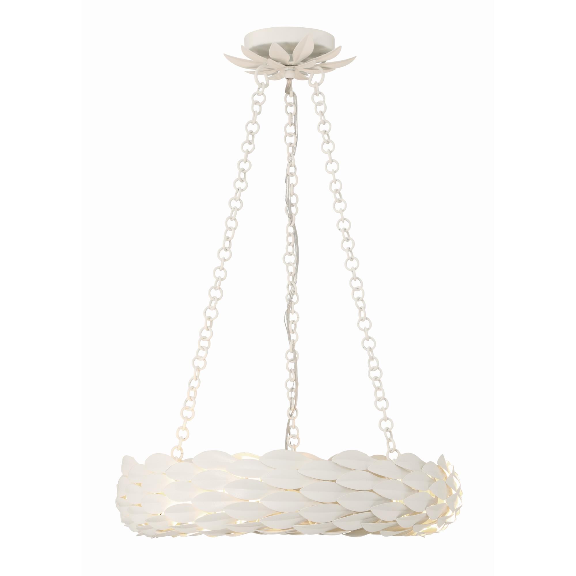 Broche 24 Inch 6 Light Chandelier by Crystorama
