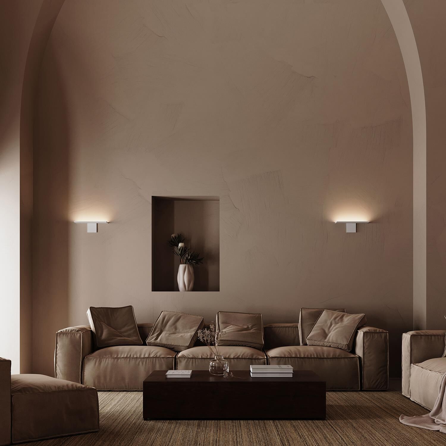 Base 16 Inch Wall Sconce by SONNEMAN