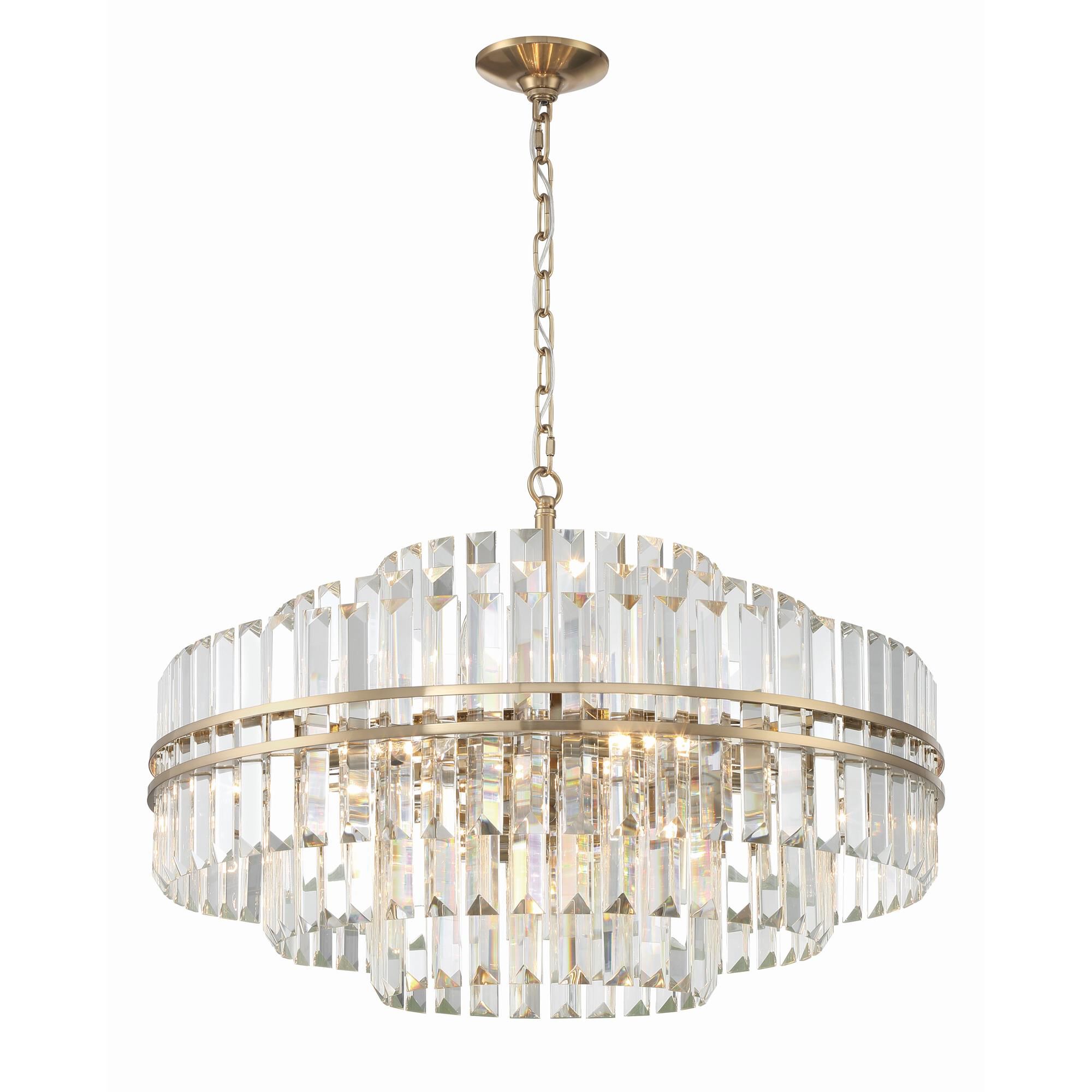 Shown in Aged Brass finish