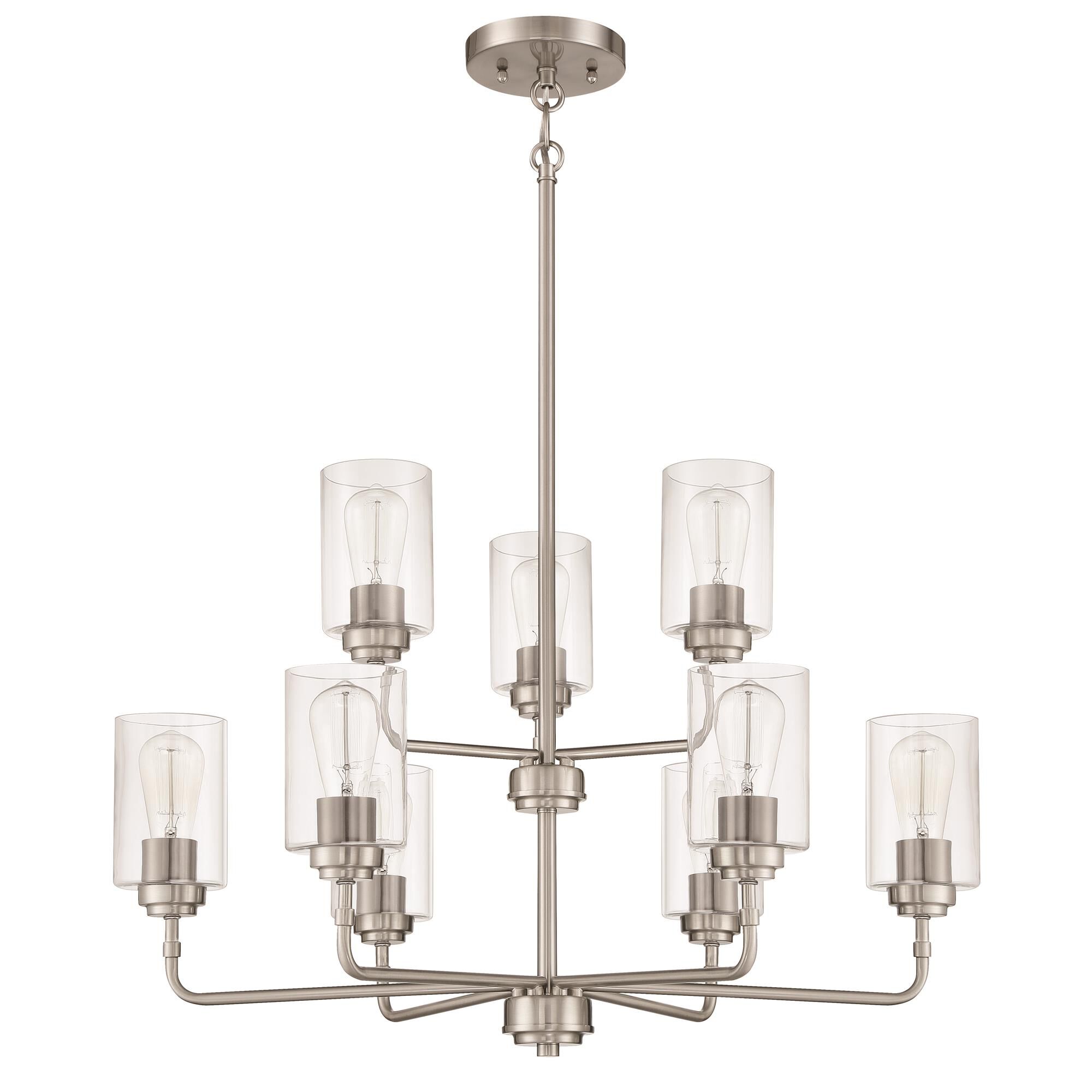 Shown in Brushed Polished Nickel finish