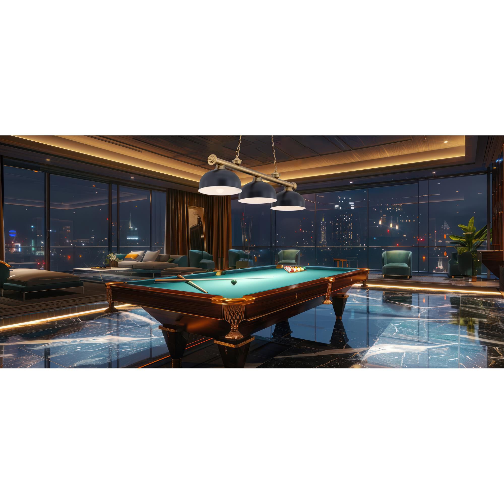 Cordon 55 Inch Billiard Light,
