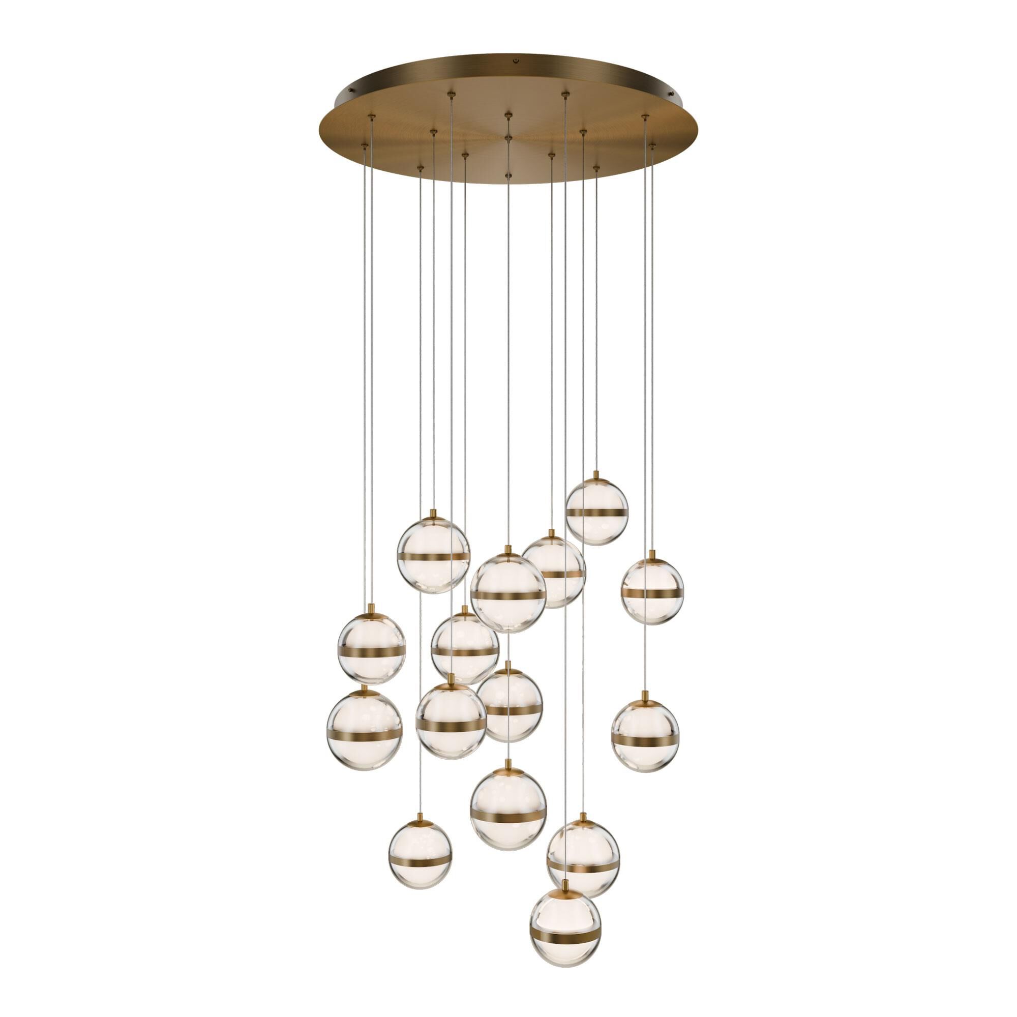 Cyllindra 6 Inch Multi Light Pendant by dweLED