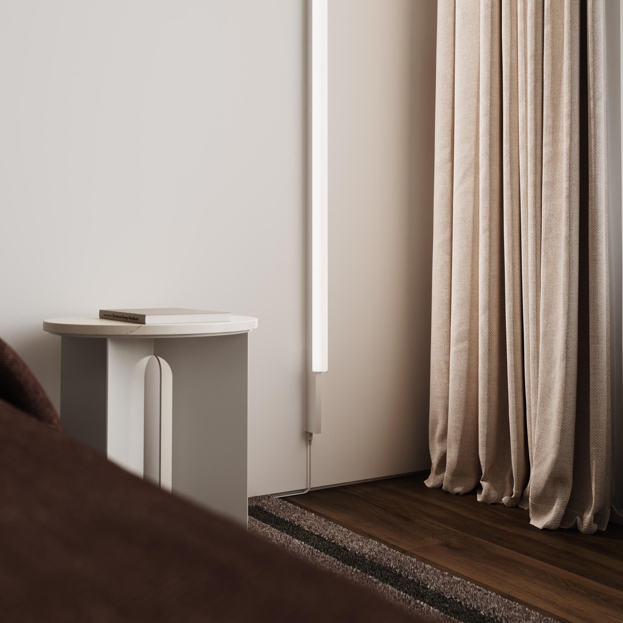 Shown in Bright Satin Aluminum finish