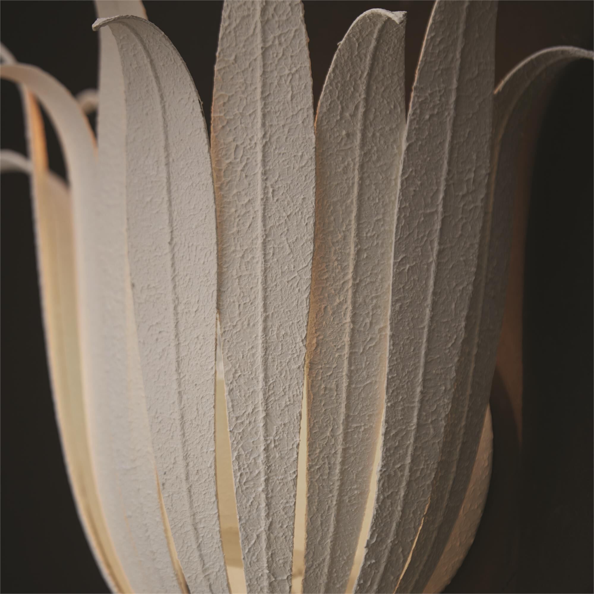 Shown in Textured White finish
