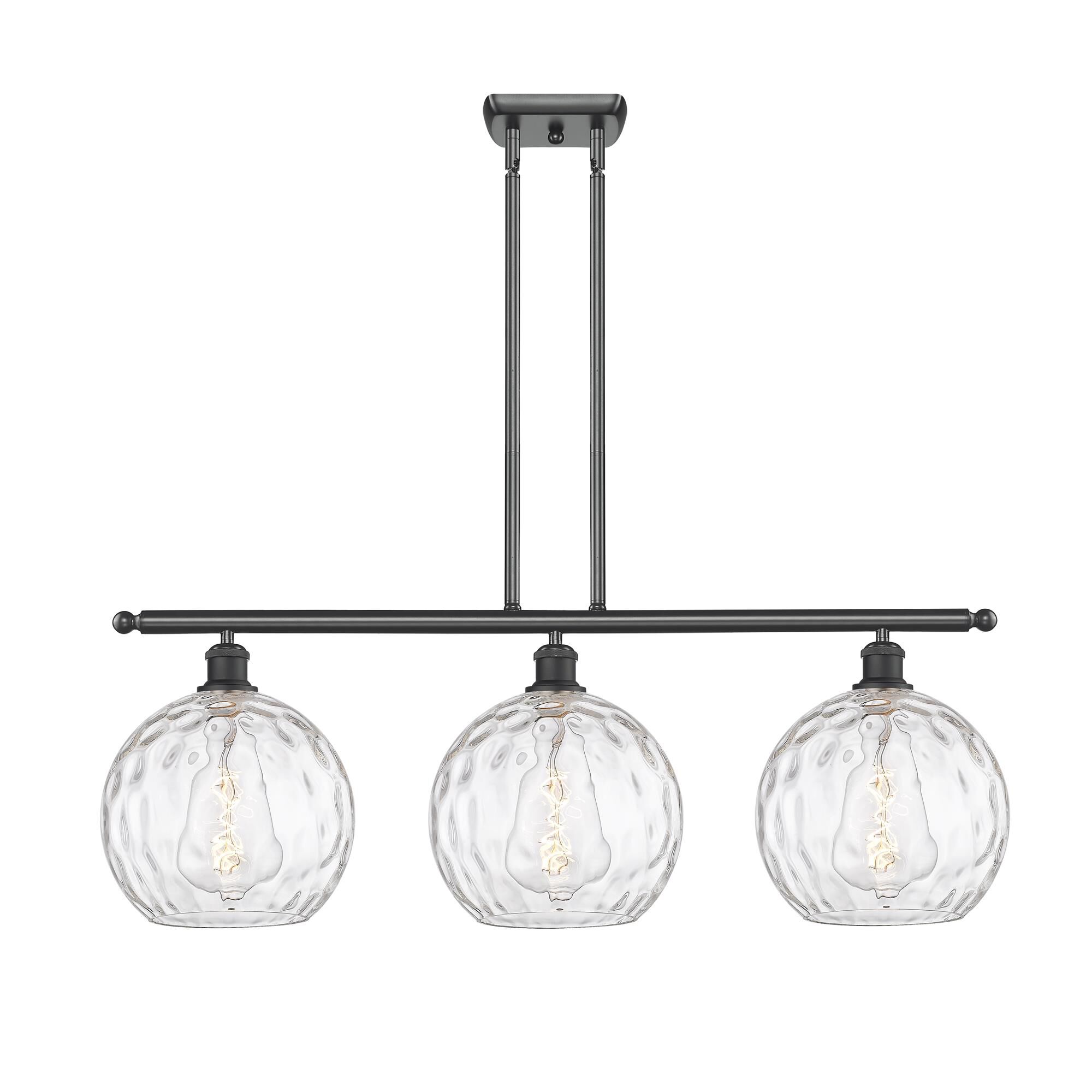 Shown in Matte Black finish and Clear glass